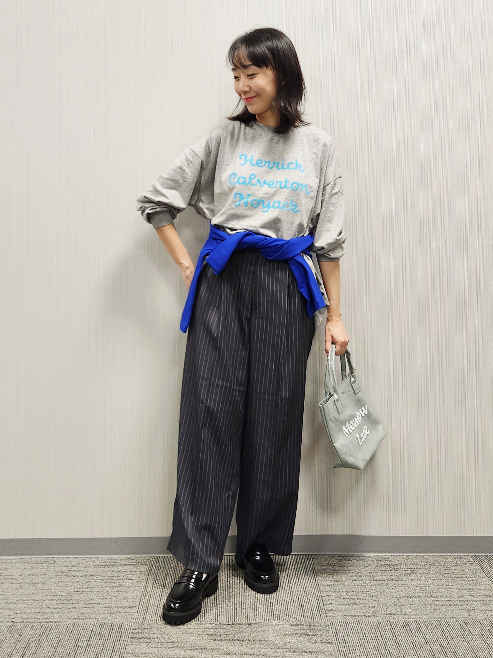 naraさんの「Dessin｜【洗える】オーガニックコットン ロングスリーブTシャツ」を使ったコーディネート