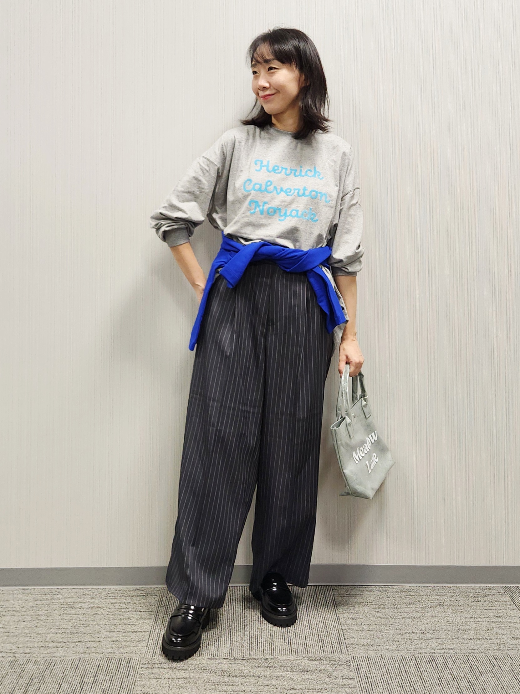 naraさんの「Dessin｜【洗える】オーガニックコットン ロングスリーブTシャツ」を使ったコーディネート
