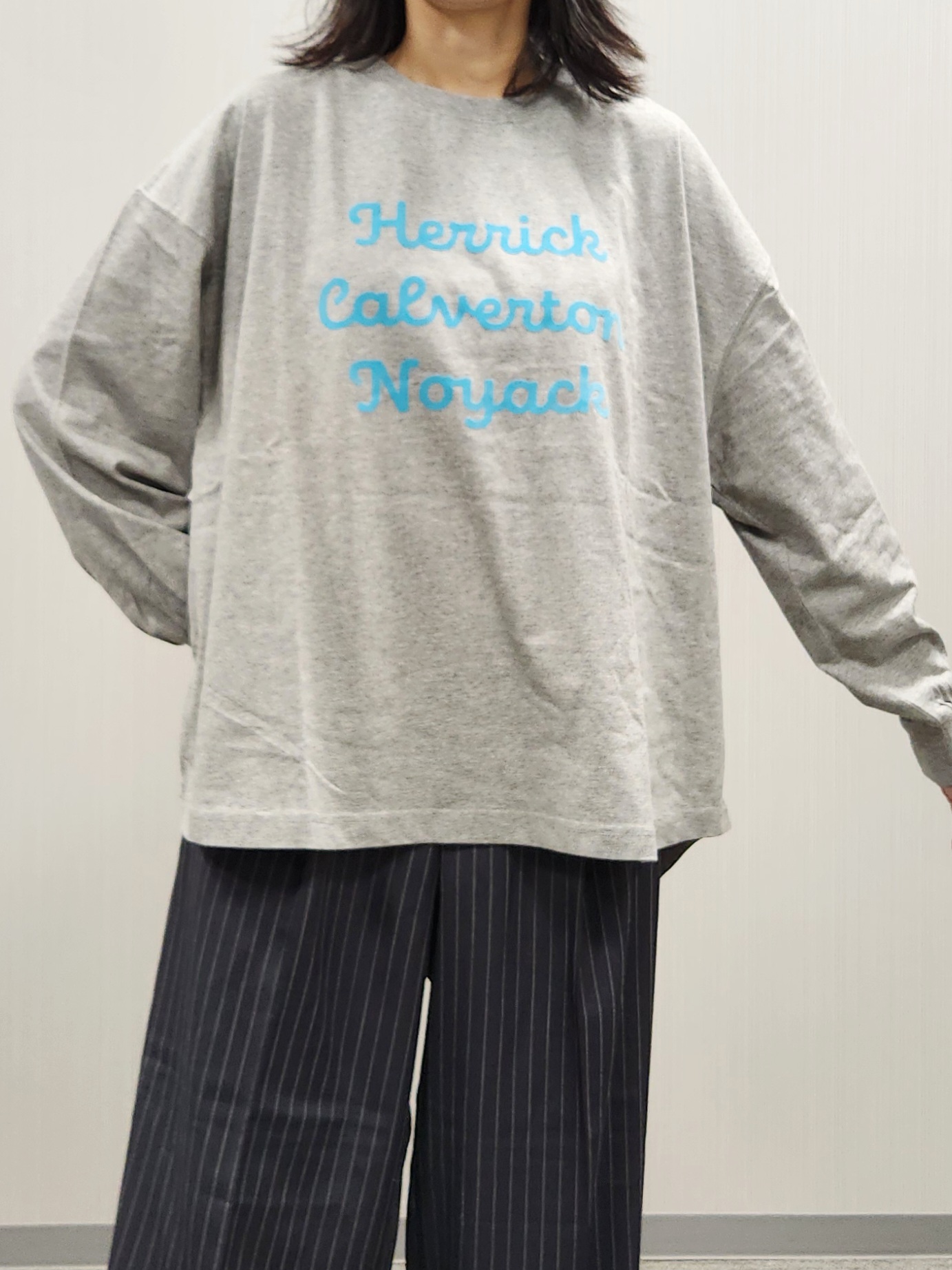 naraさんの「Dessin｜【洗える】オーガニックコットン ロングスリーブTシャツ」を使ったコーディネート