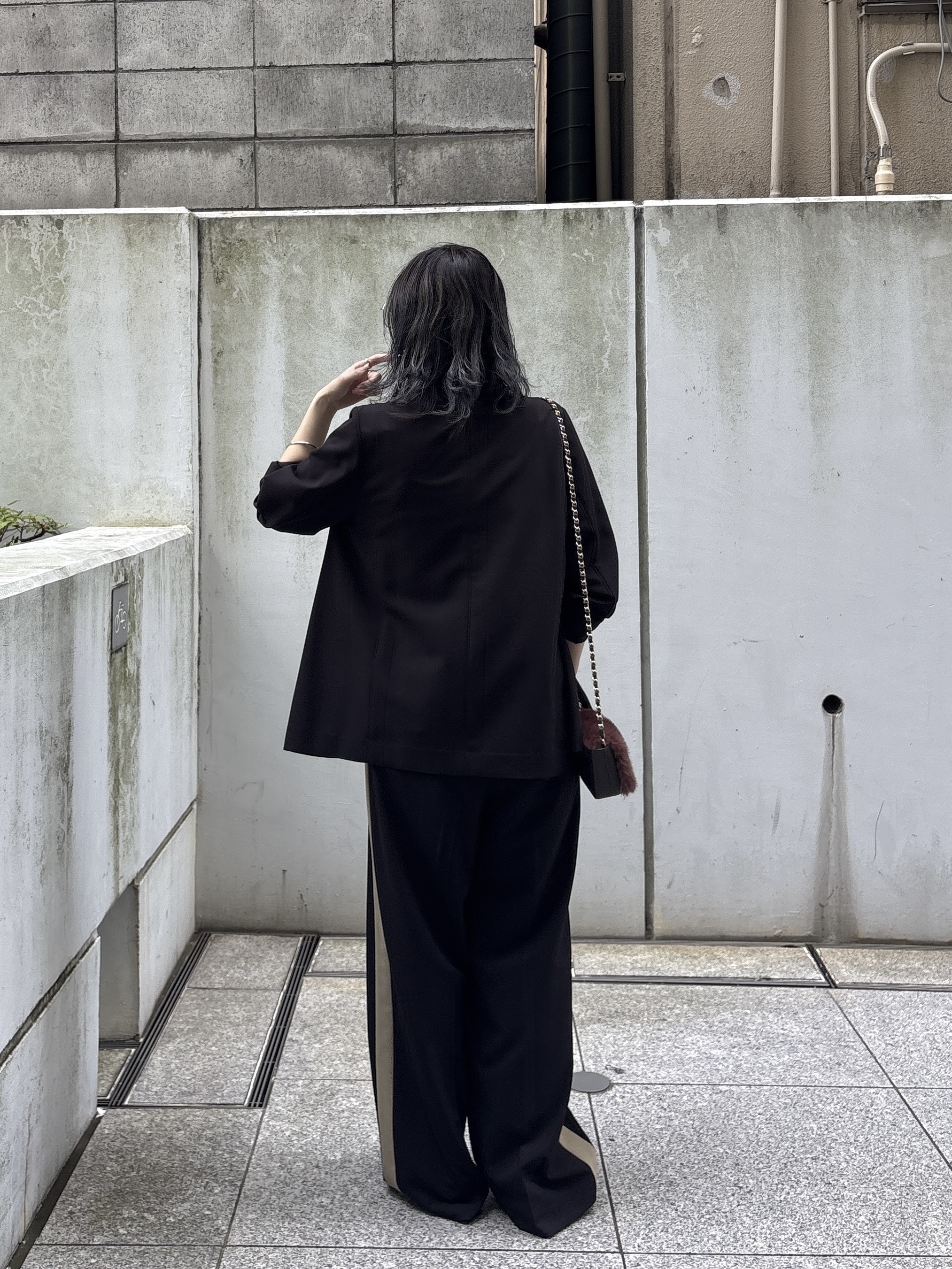 kotakiさんの「INDIVI｜Comfy Set Up｜ダブルブレストイージージャケット【セットアップ対応／通勤／カセット服】」を使ったコーディネート