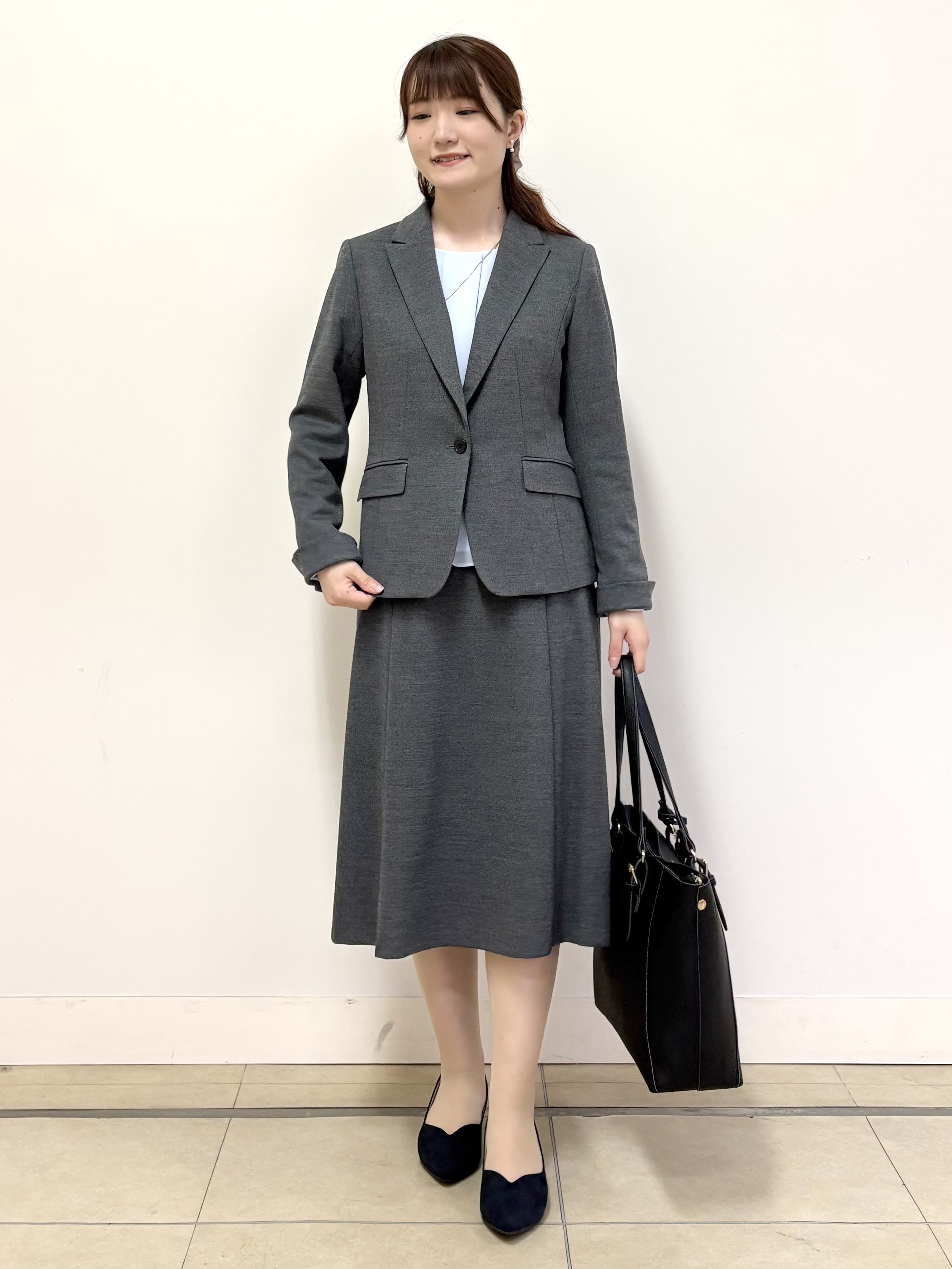 mikiさんの「Reflect｜【SS-4Lサイズ／セットアップ可】匠ジャケット／ベーシックテーラード」を使ったコーディネート