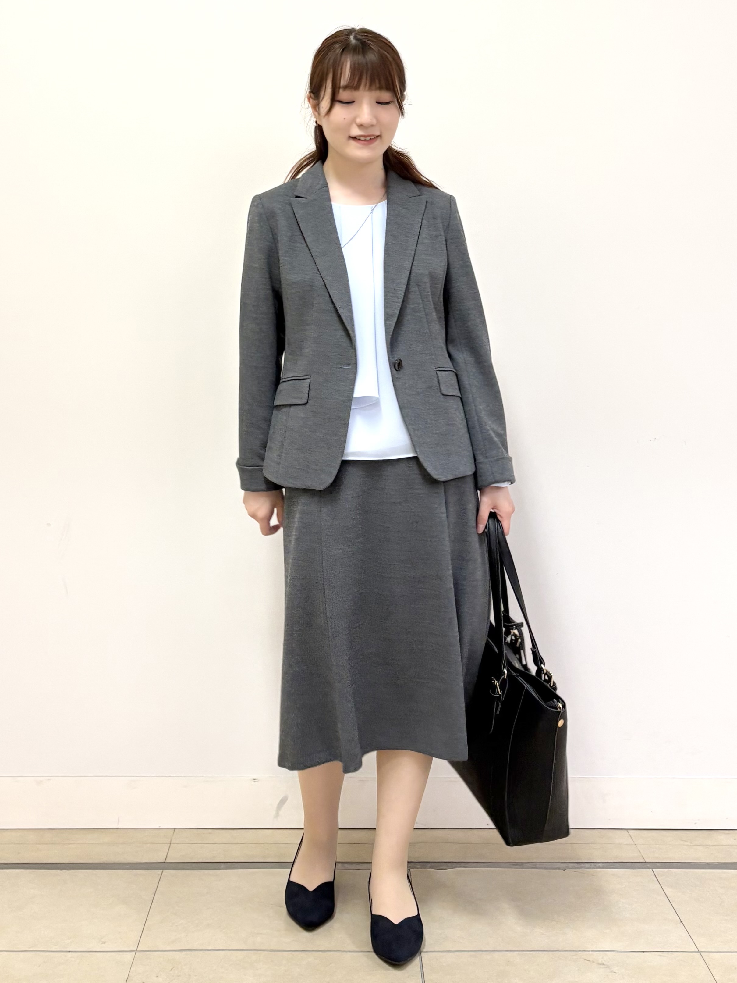 mikiさんの「Reflect｜【SS-4Lサイズ／セットアップ可】匠ジャケット／ベーシックテーラード」を使ったコーディネート