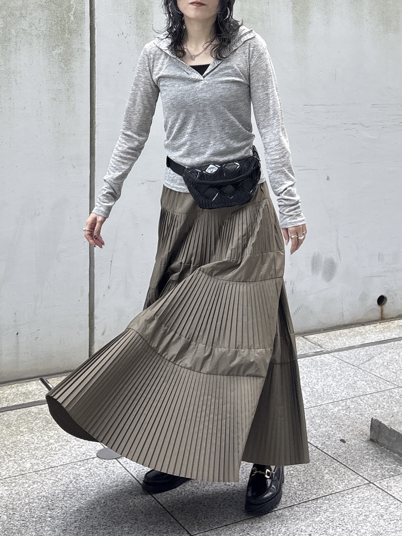 kotakiさんの「INDIVI｜フーディシアーカットソー」を使ったコーディネート