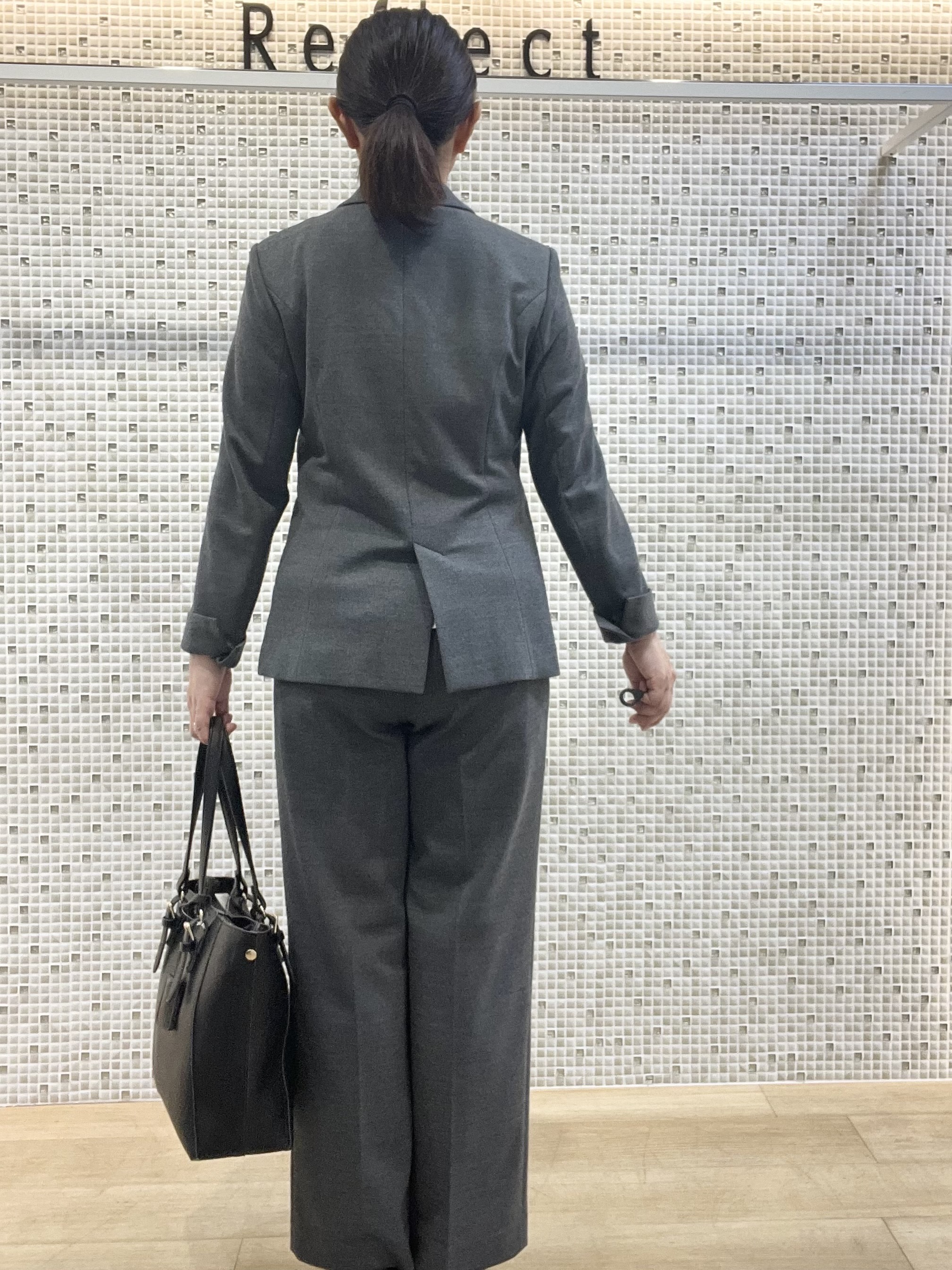KAOさんの「Reflect｜【SS-4Lサイズ／セットアップ可】匠ジャケット／ロングテーラード」を使ったコーディネート