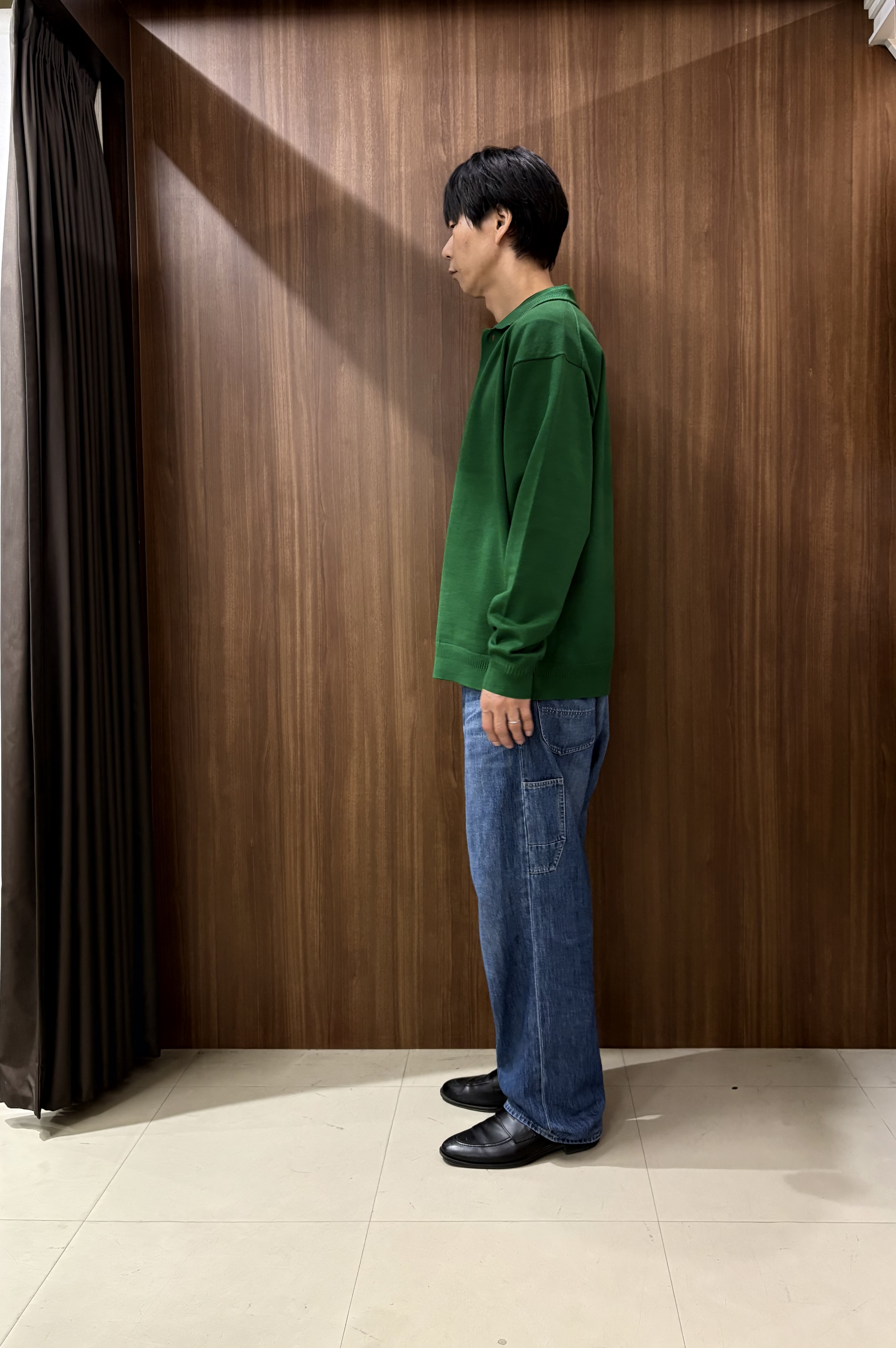 かたやまさんの「TAKEO KIKUCHI｜ニット シャツ カーディガン」を使ったコーディネート