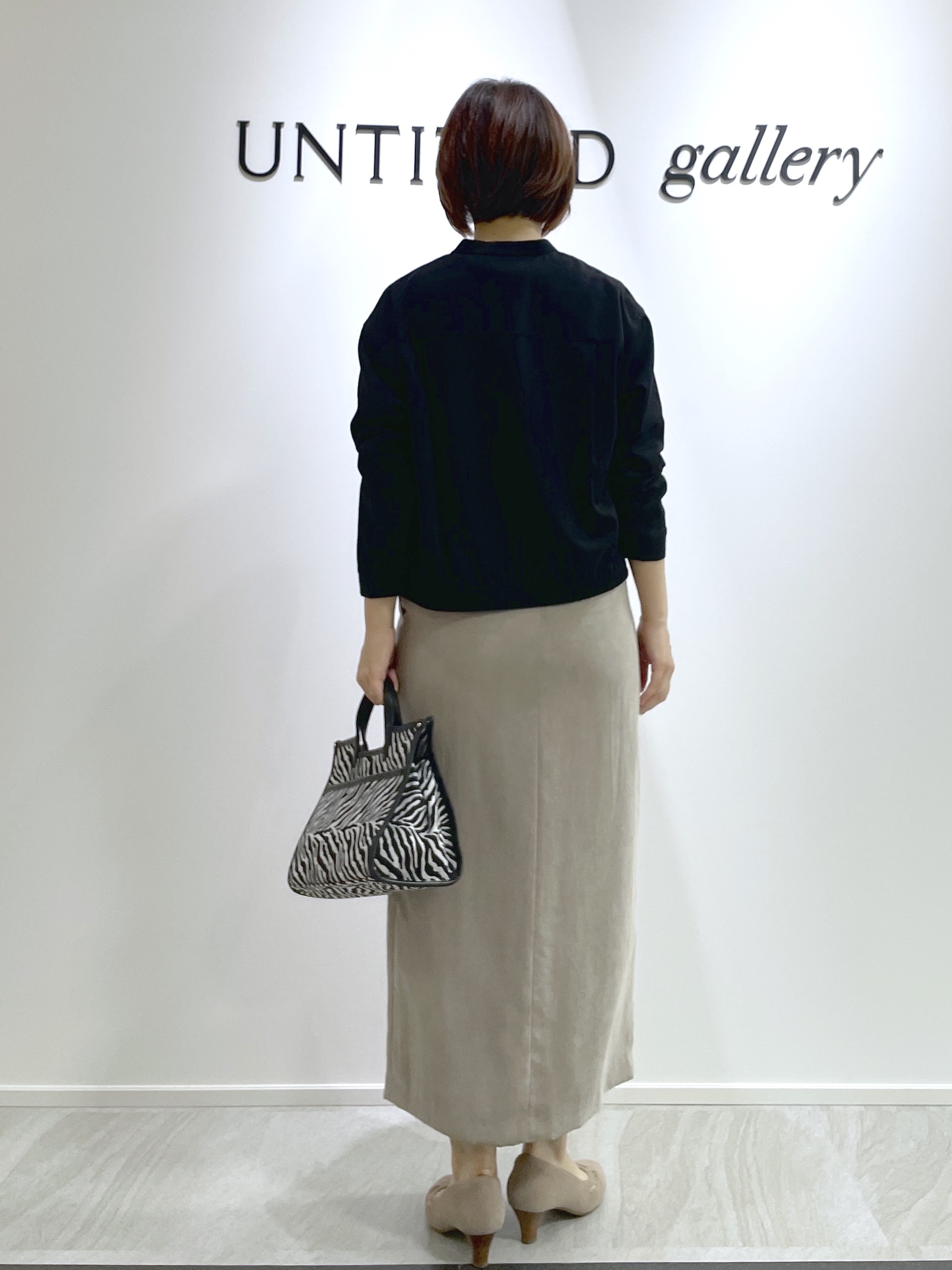 hanaさんの「UNTITLED｜【セットアップ可/秋羽織り】メランジツイルシャツ」を使ったコーディネート