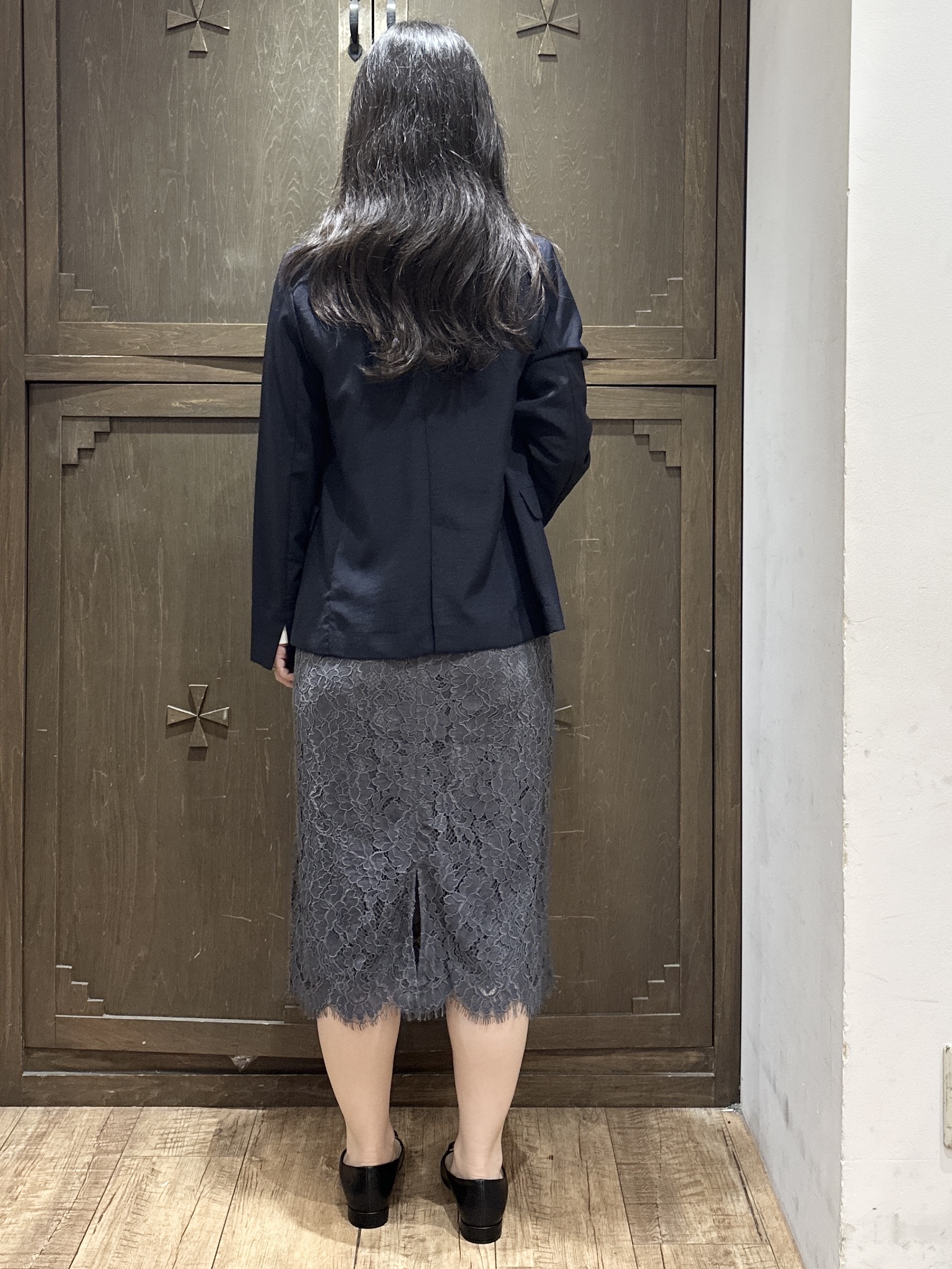 kanaさんの「index｜《再入荷》ダブルブレストテーラードジャケット【接触冷感／吸水速乾／イージーアイロン／防シワ／洗濯機O」を使ったコーディネート