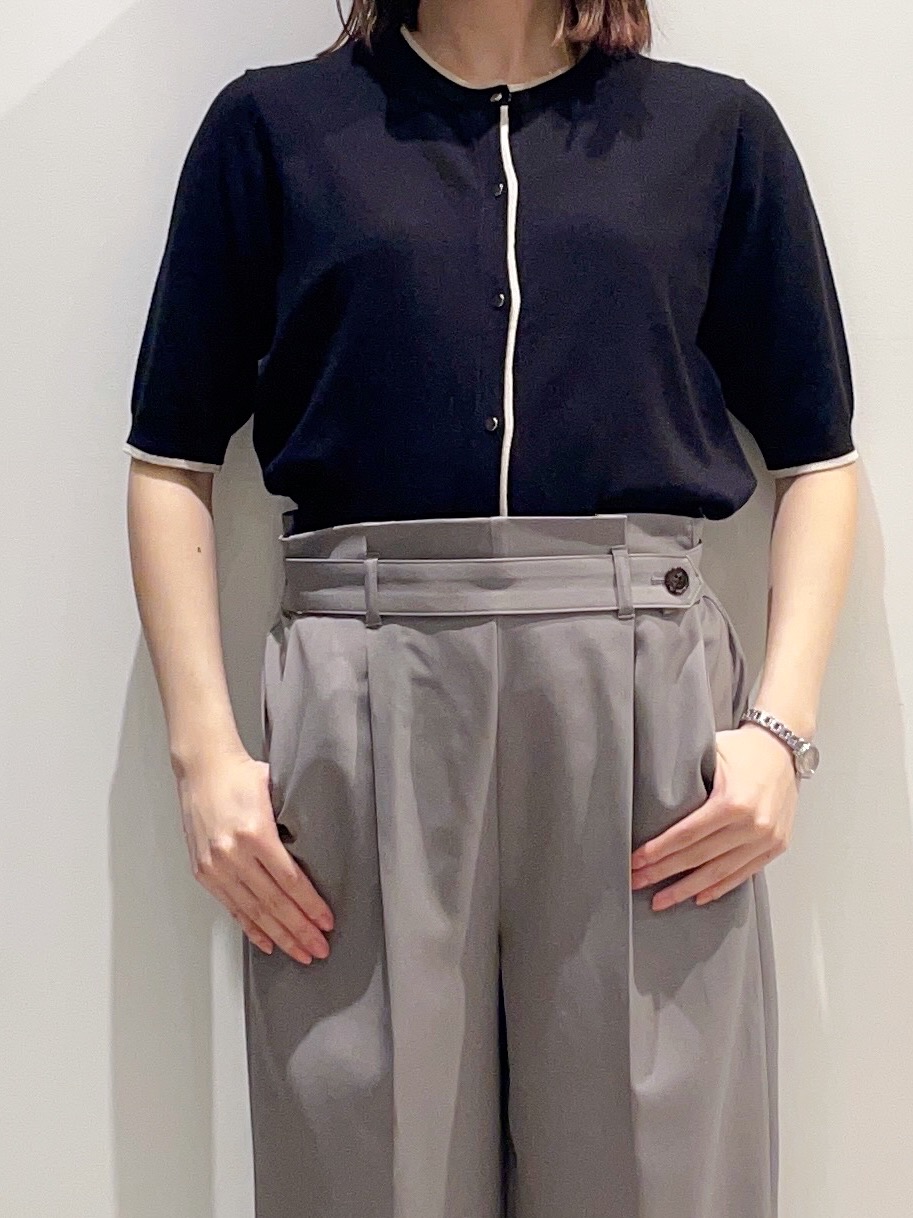 haruさんの「grove｜レイヤード風ハーフスリーブカーディガン」を使ったコーディネート