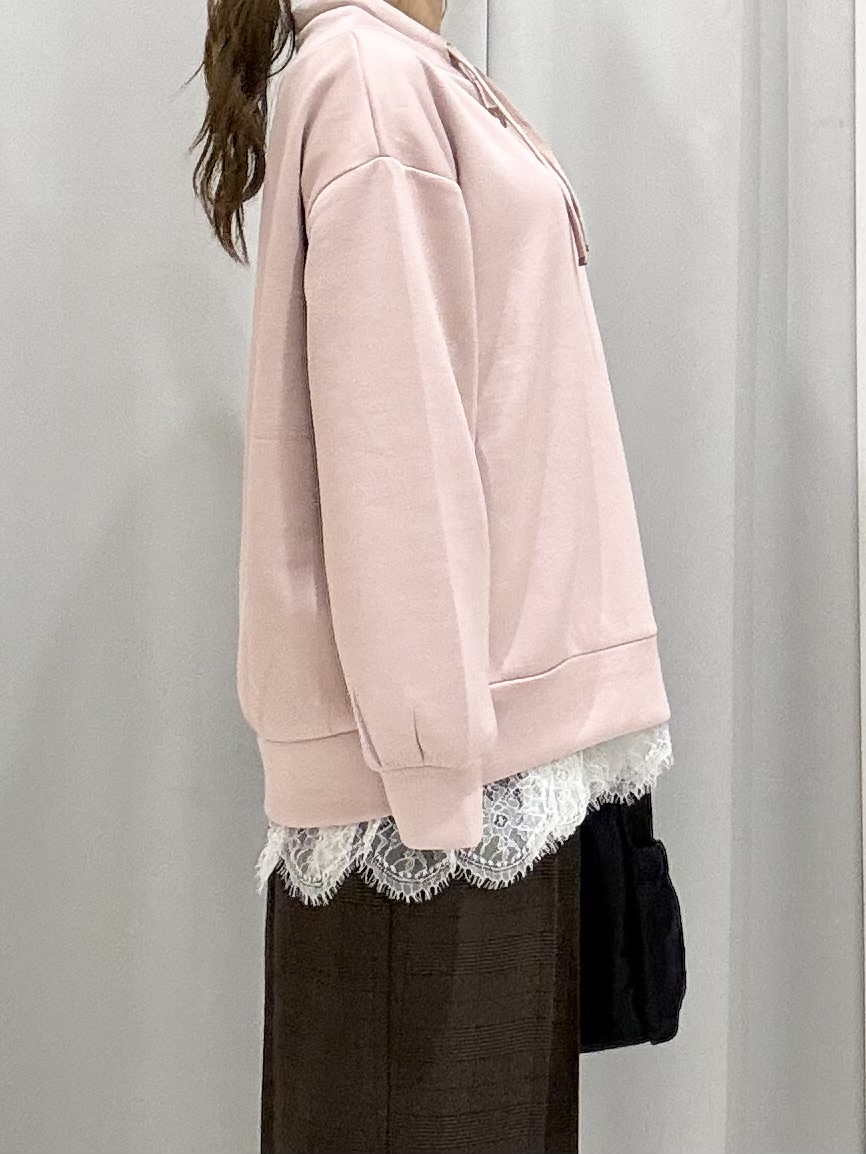 shioさんの「SHOO･LA･RUE｜【S-LL/体型カバー】もちさらなめらかタッチ 抜き襟風トップス」を使ったコーディネート