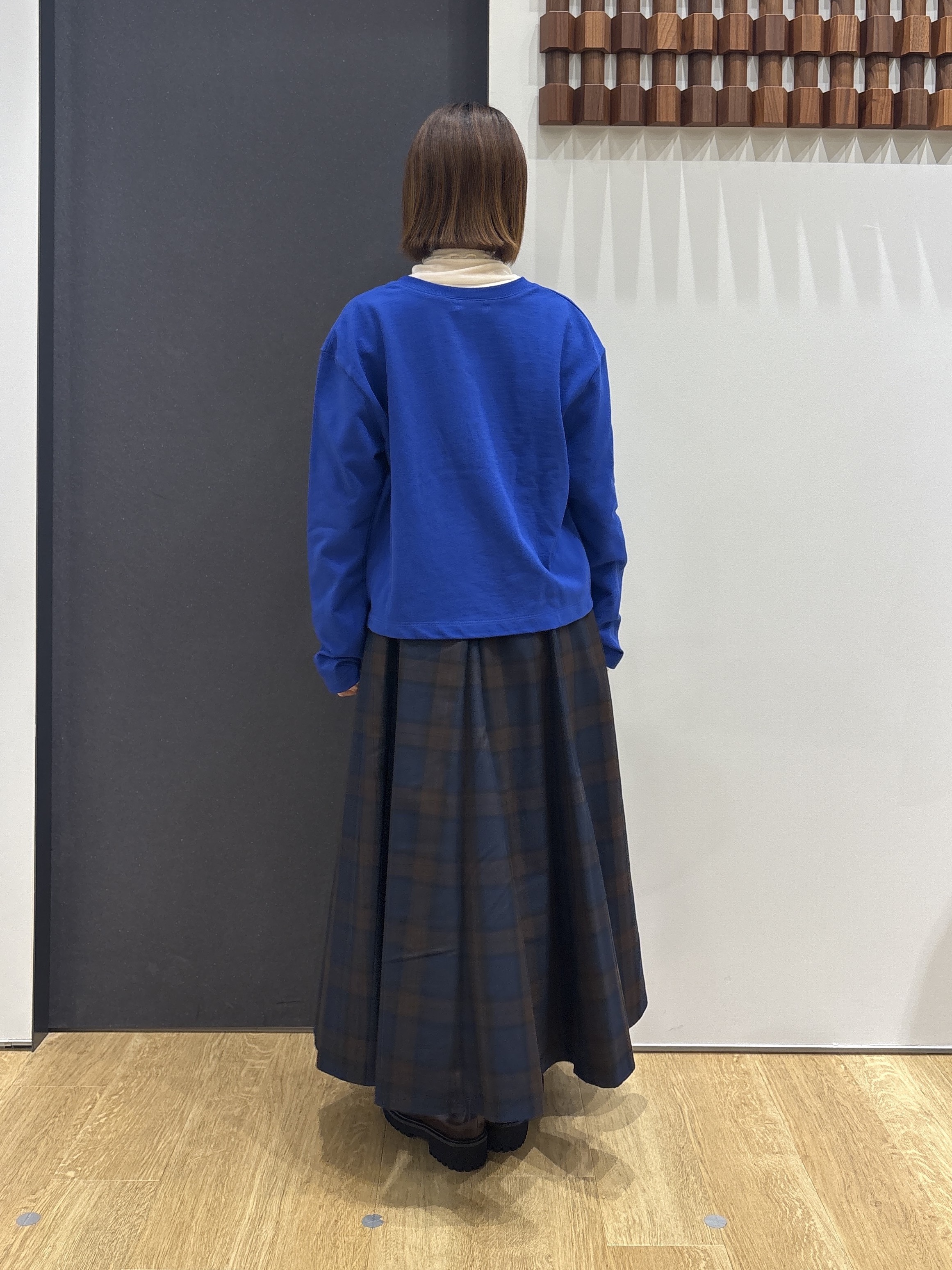 risaさんの「Dessin｜リングスナップミニ裏毛カーディガン」を使ったコーディネート