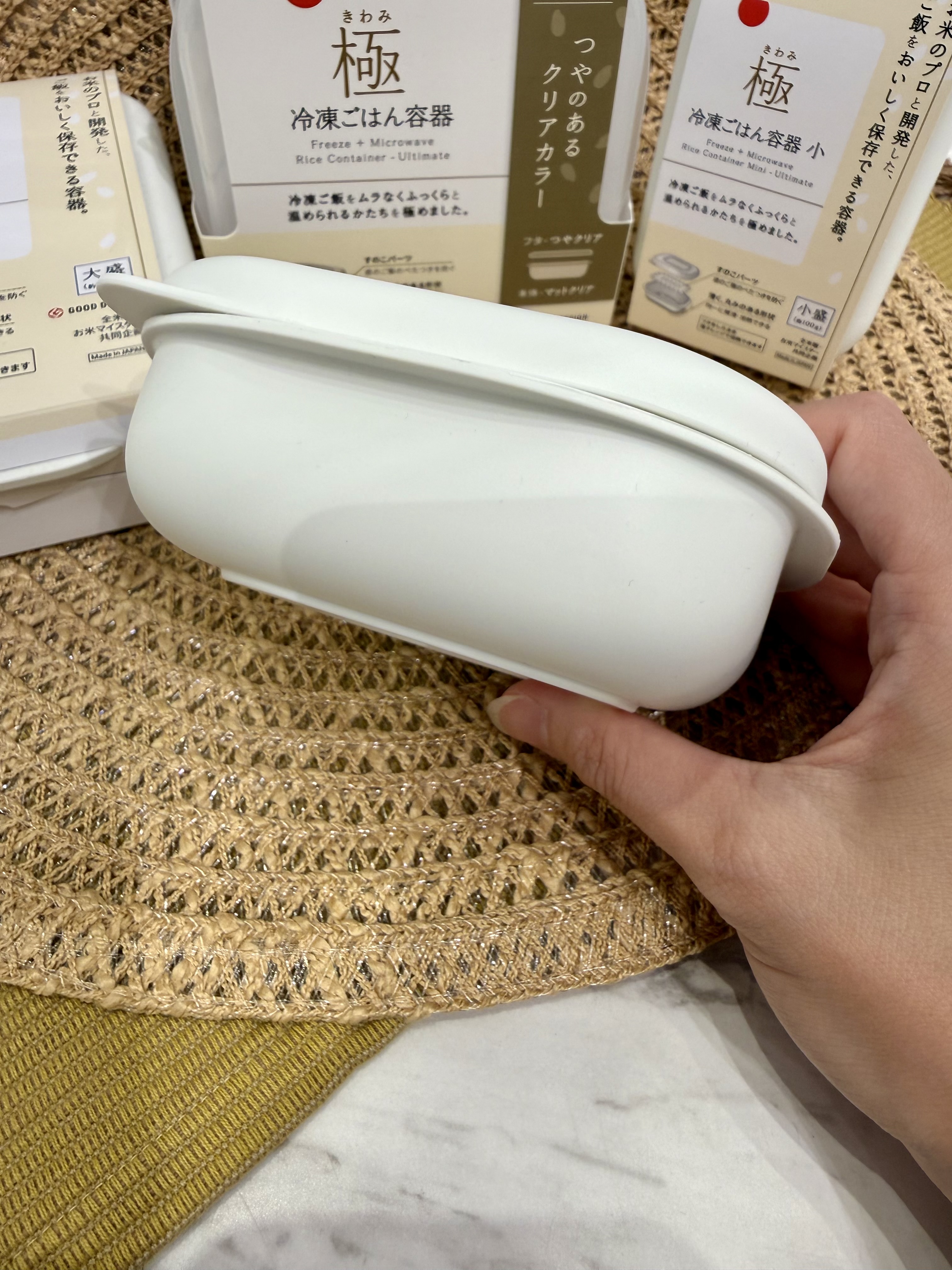 きのこさんの「212 KITCHEN STORE｜極　冷凍ご飯容器 2個入り ＜marna マーナ＞」を使ったコーディネート