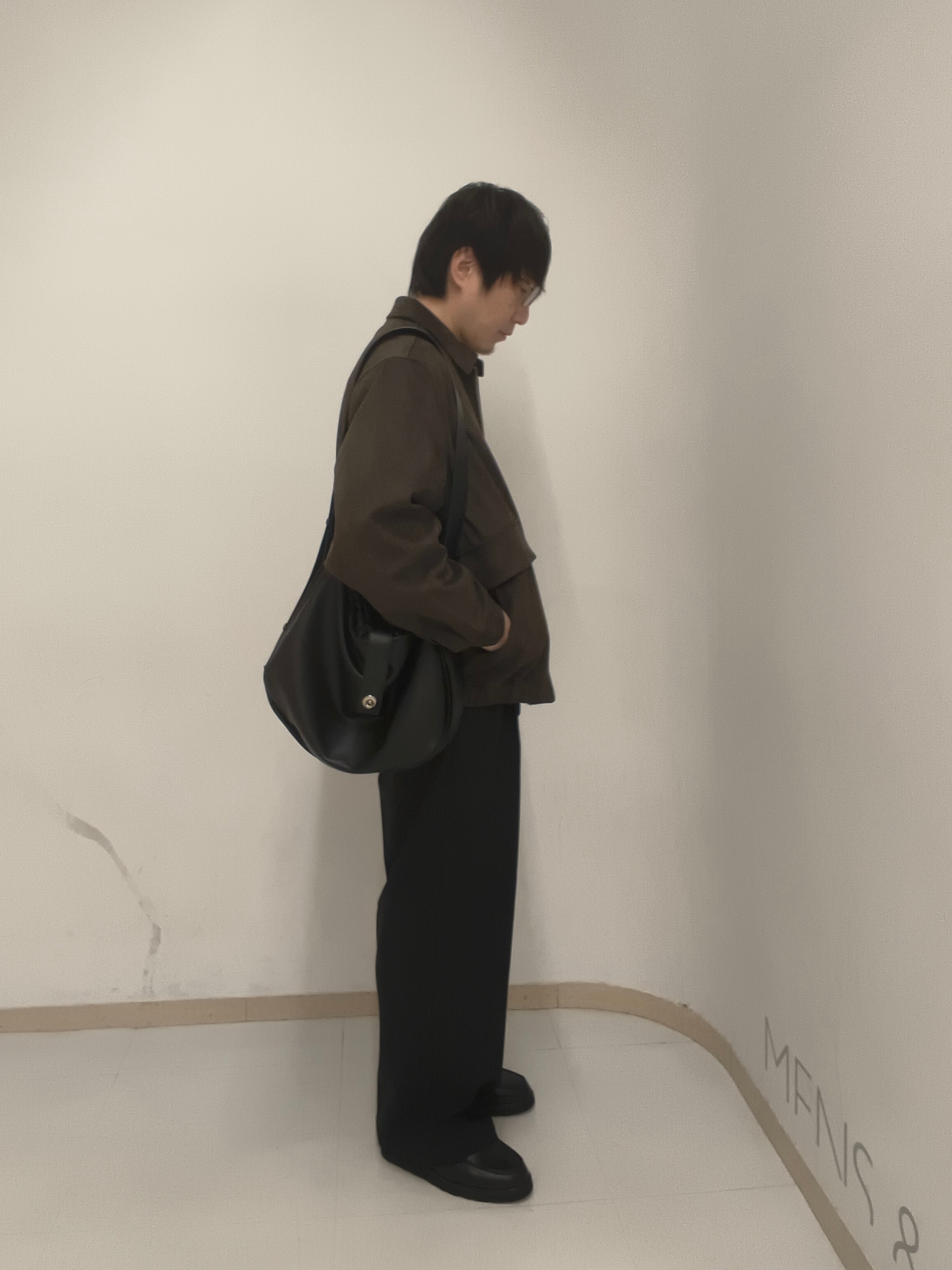 サクライさんの「tk.TAKEO KIKUCHI｜スエードタッチレザー調ブルゾン」を使ったコーディネート