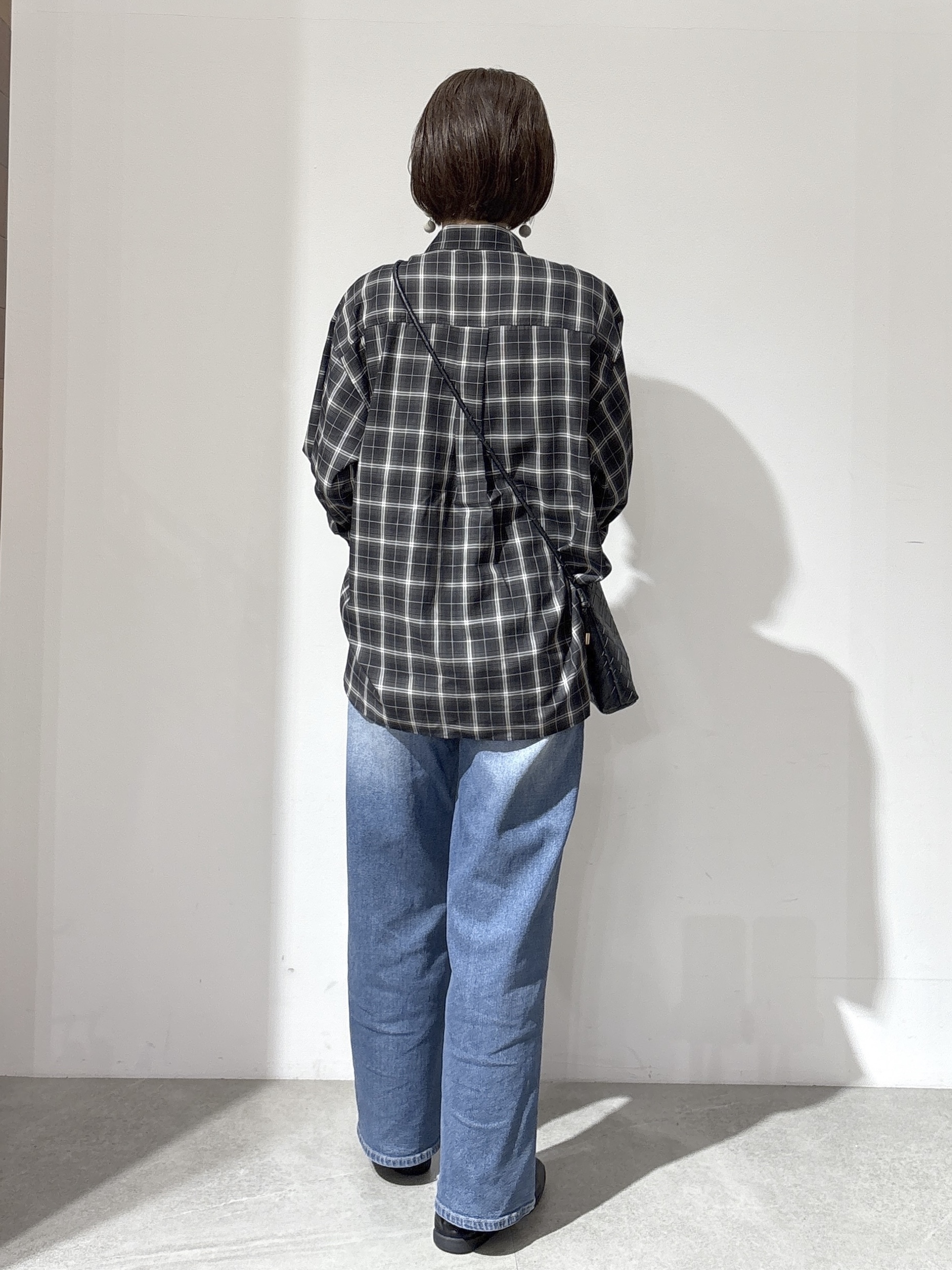 NAKAさんの「OPAQUE.CLIP｜チェック柄シャツ【洗濯機OK】」を使ったコーディネート