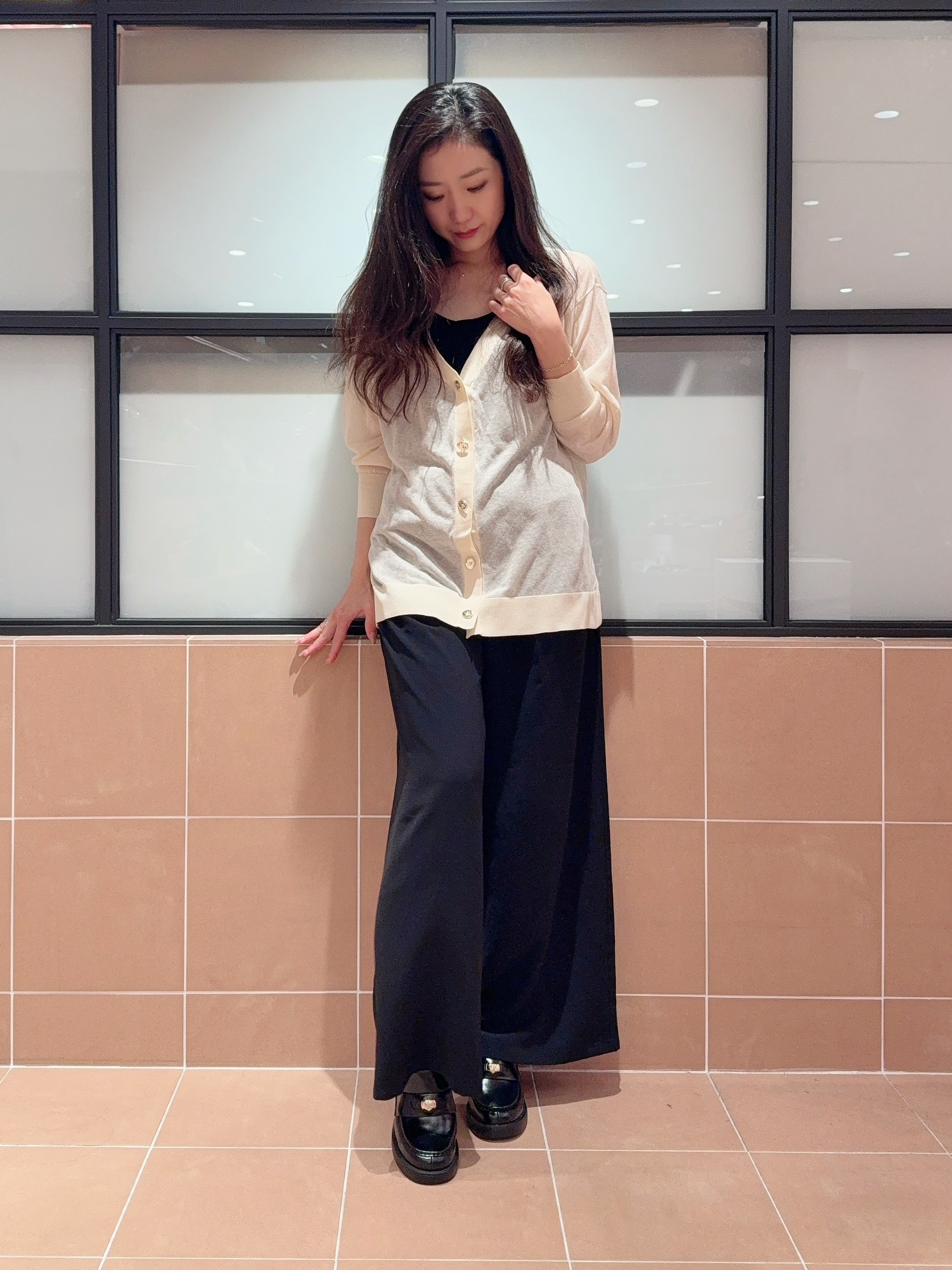 kaoriさんの「ESPERANZA｜ペニーローファー」を使ったコーディネート