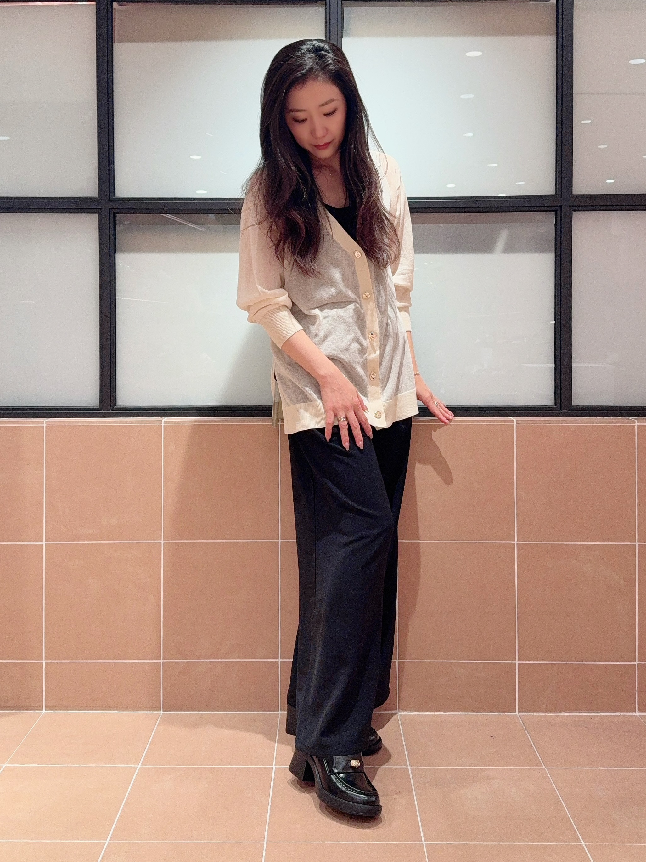 kaoriさんの「ESPERANZA｜ペニーローファー」を使ったコーディネート