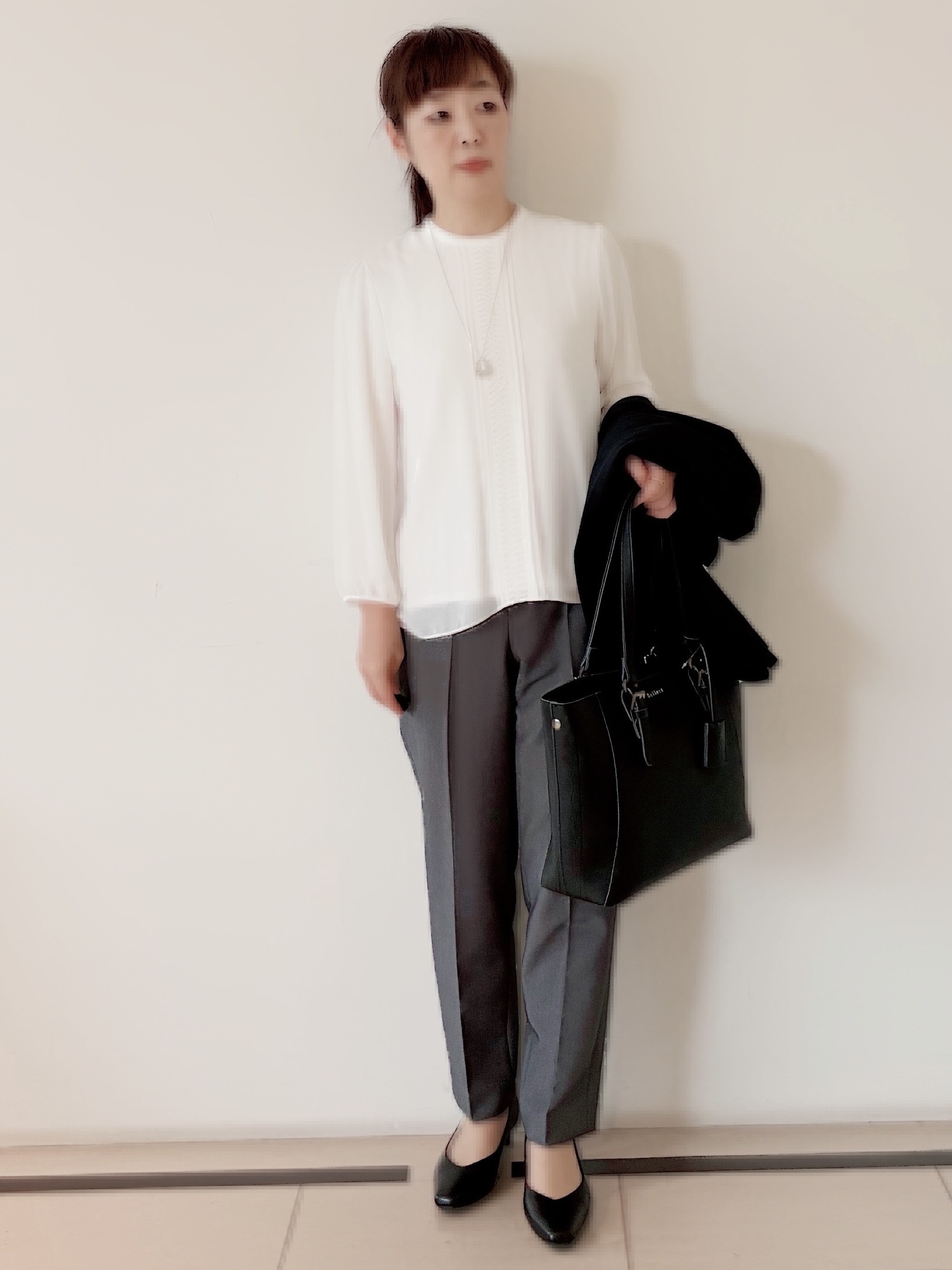 ひーさんの「Reflect｜【SS-4Lサイズ／UVカット／接触冷感】匠ジャケット／ロングテーラード」を使ったコーディネート