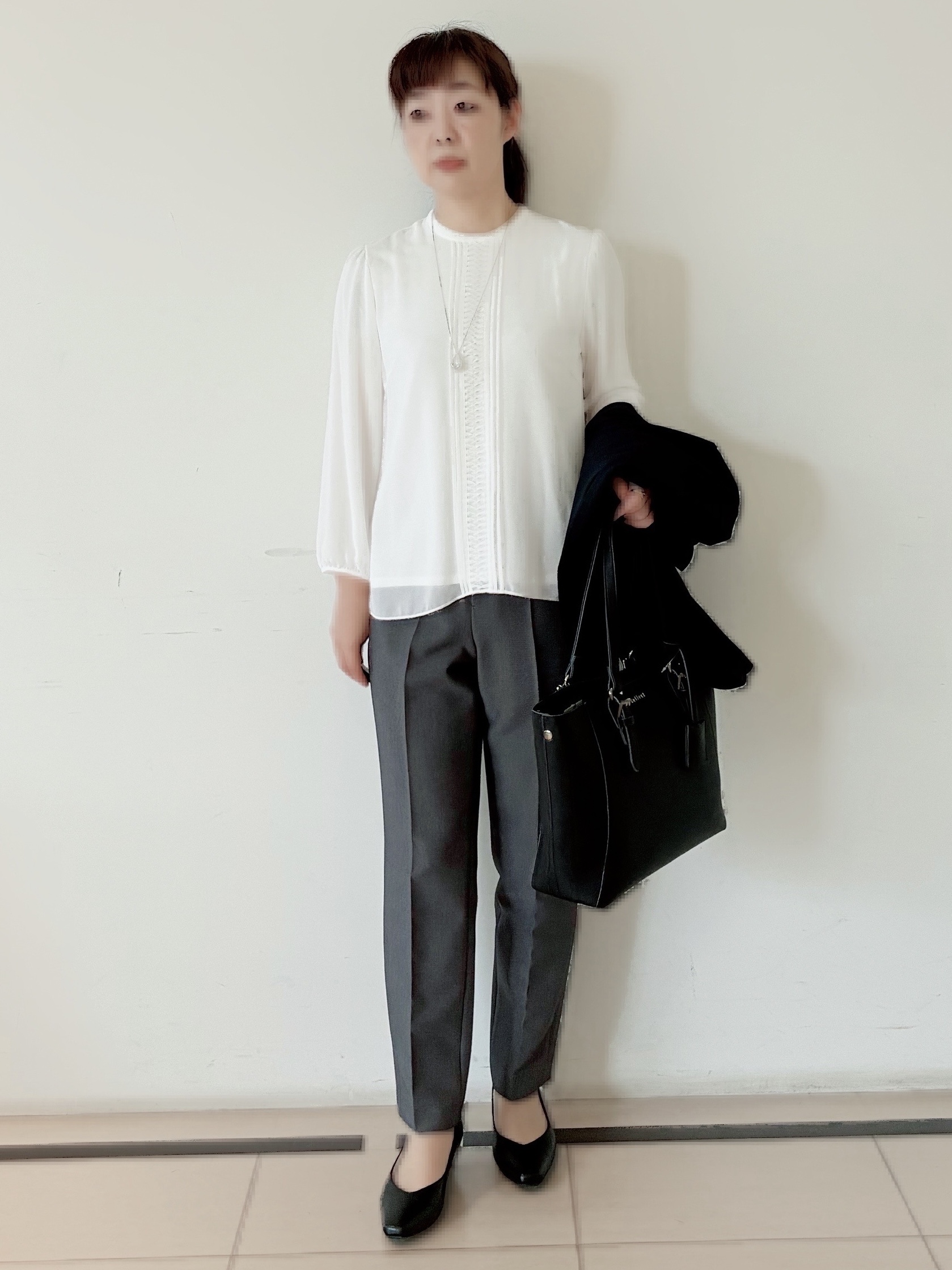 ひーさんの「Reflect｜【SS-4Lサイズ／UVカット／接触冷感】匠ジャケット／ロングテーラード」を使ったコーディネート