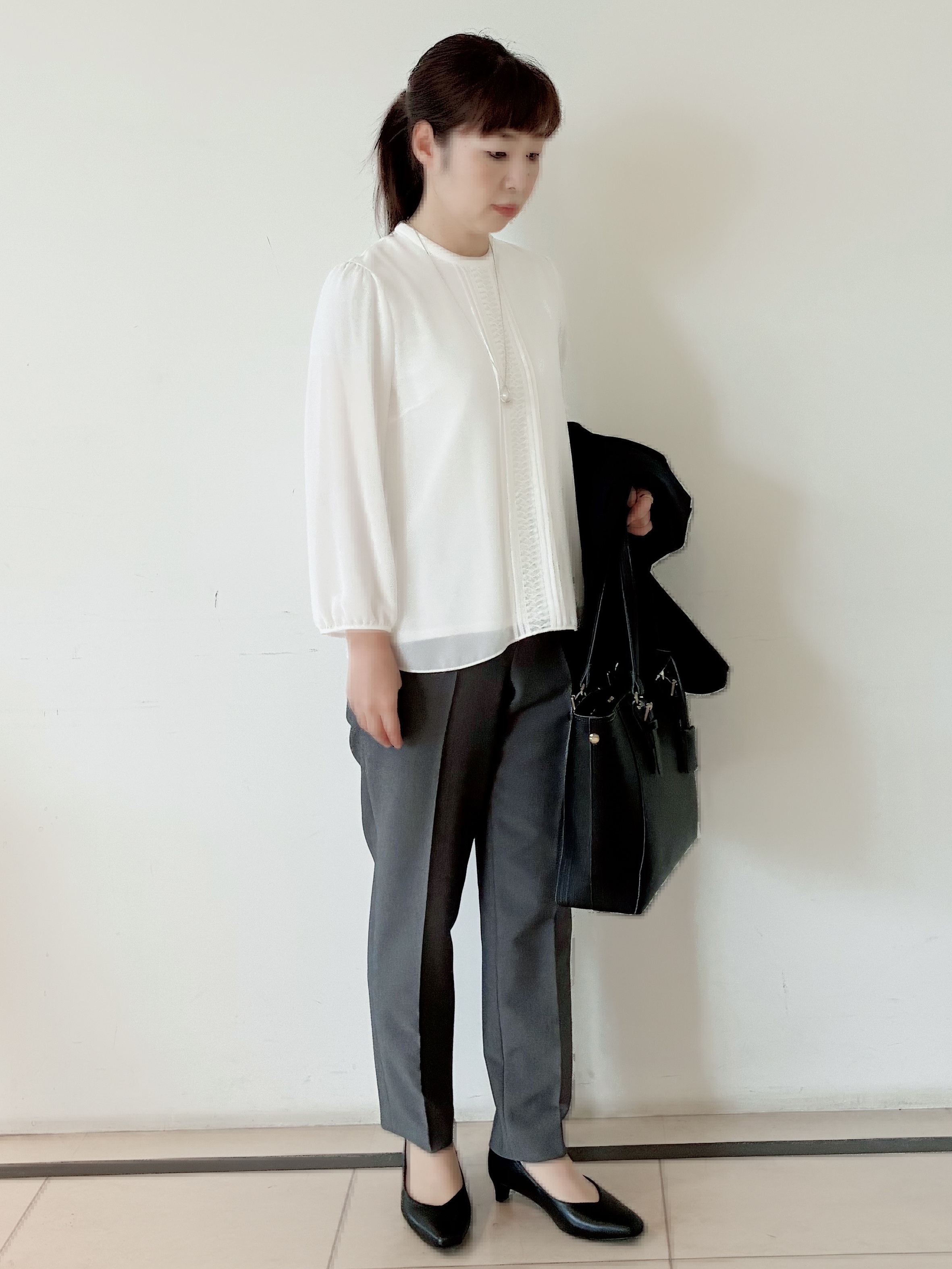 ひーさんの「Reflect｜【SS-4Lサイズ／UVカット／接触冷感】匠ジャケット／ロングテーラード」を使ったコーディネート
