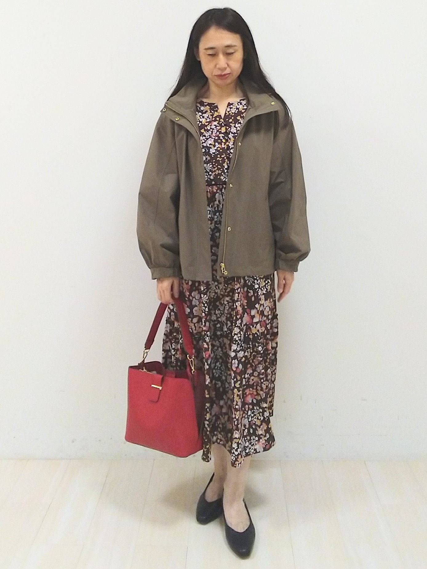 SANAさんの「Reflect｜【通勤】ダブルブレザージャケット」を使ったコーディネート