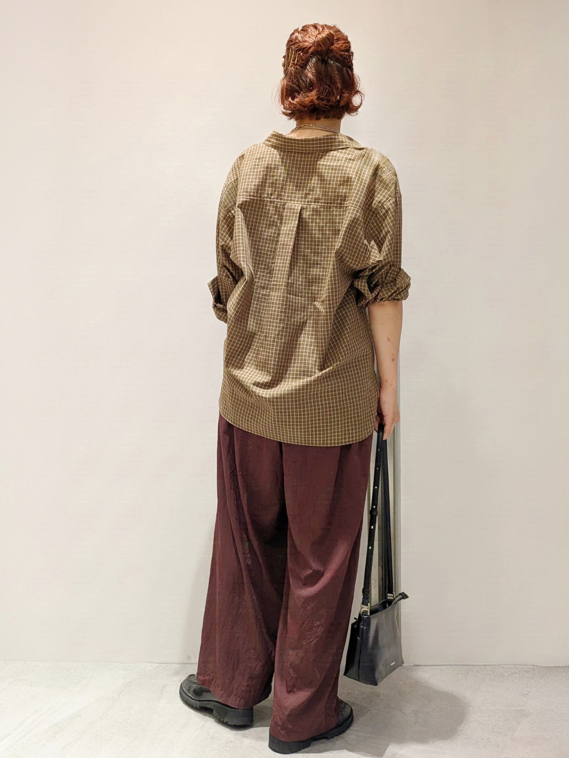 4410さんの「OPAQUE.CLIP｜チェック柄シャツ【洗濯機OK】」を使ったコーディネート