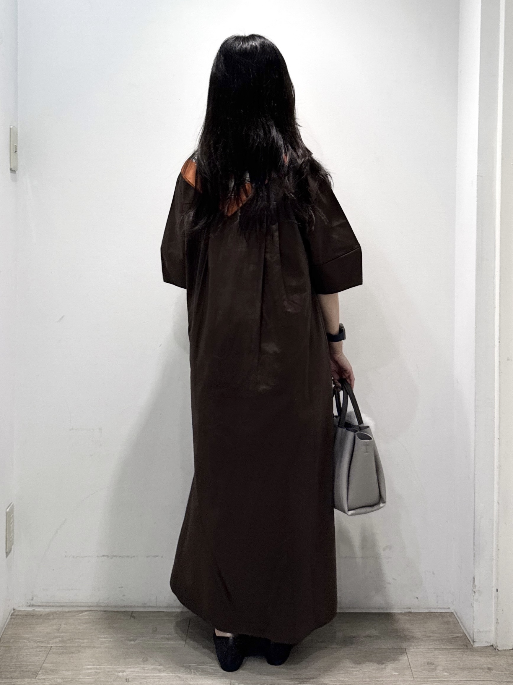 yuicciさんの「OPAQUE.CLIP｜スキッパーシャツワンピース【洗濯機OK】」を使ったコーディネート