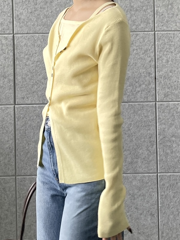 Renoさんの「INDIVI｜【LEVI&rsquo;S】RIBCAGE WIDE LEG」を使ったコーディネート