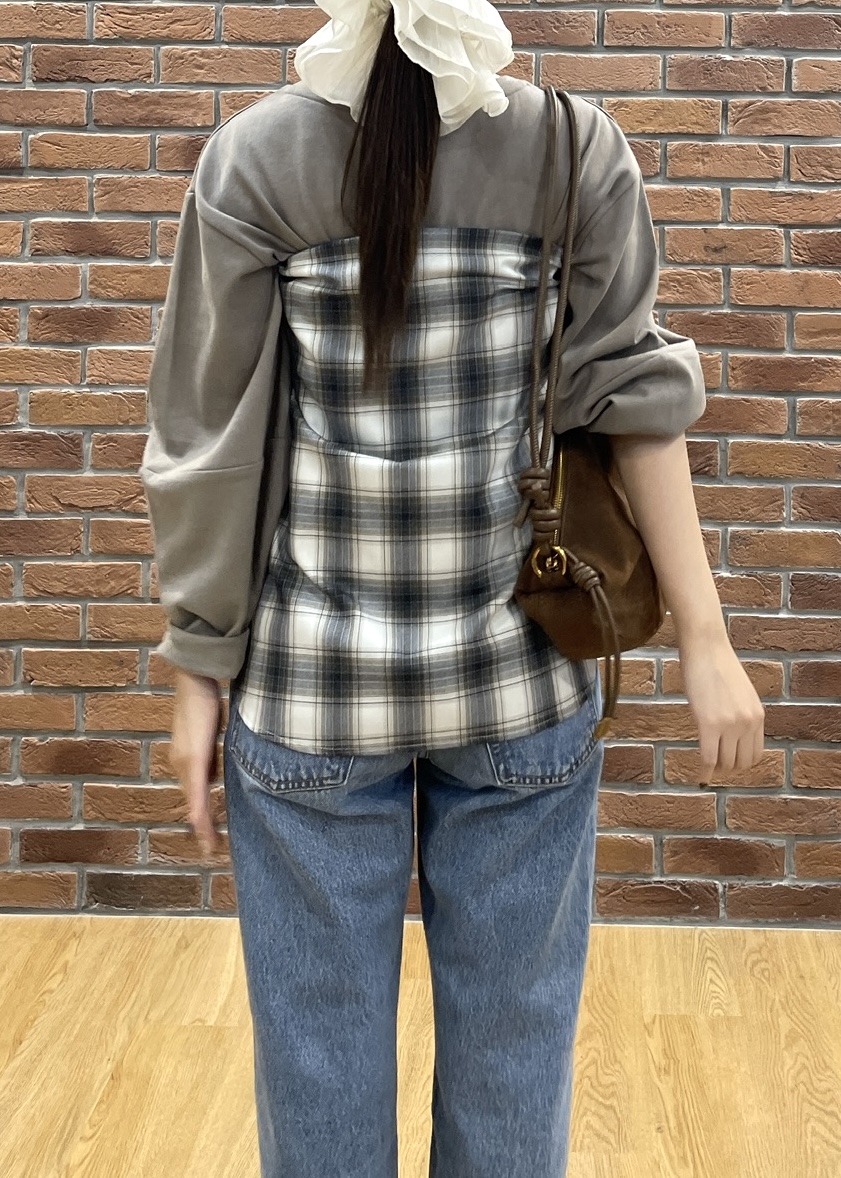 Renoさんの「INDIVI｜ロングスリーブフォルムカットソー」を使ったコーディネート