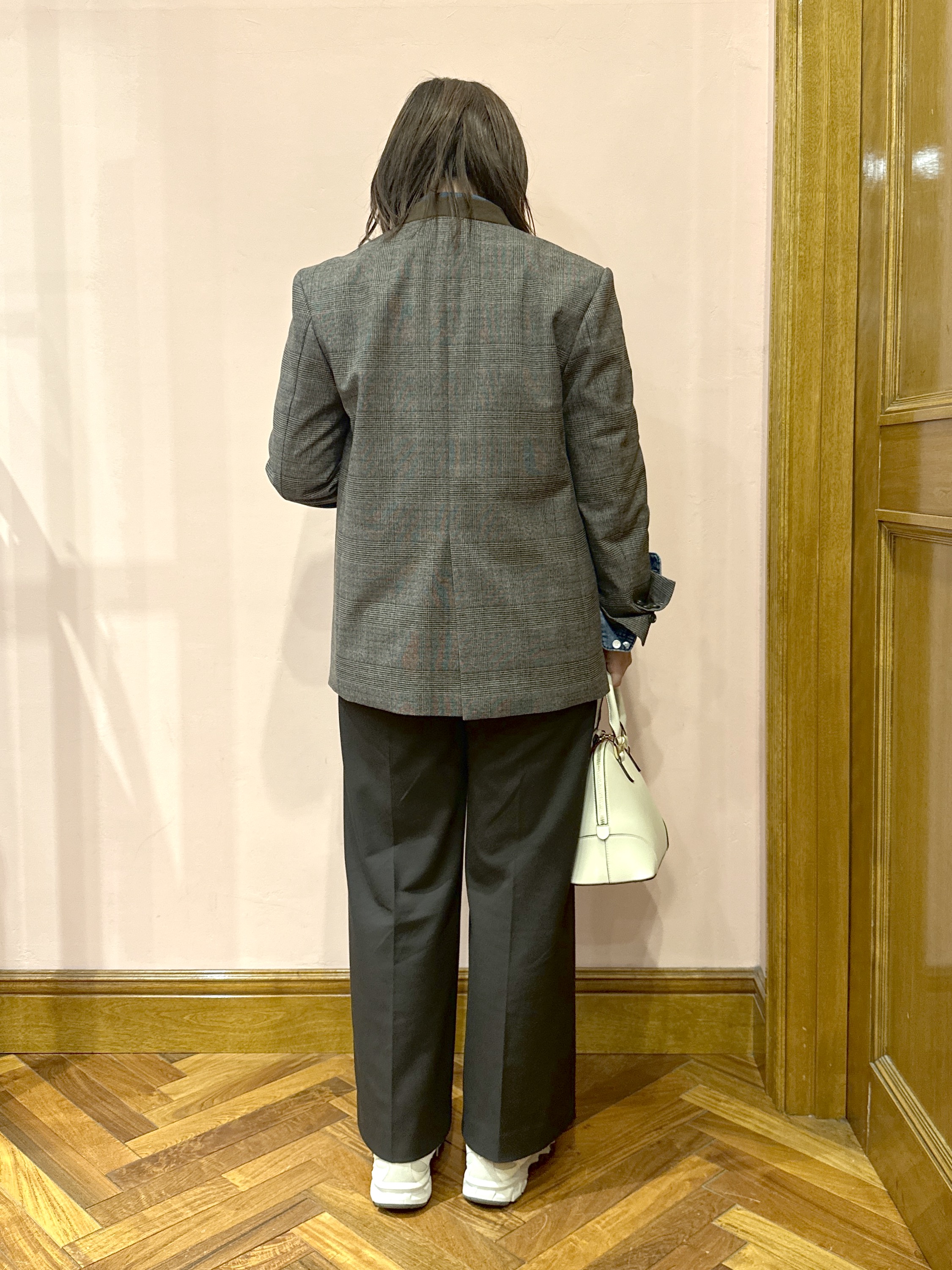 komatsuさんの「DRESSTERIOR｜【取り外し可能】2WAY ボウタイデニムシャツ」を使ったコーディネート