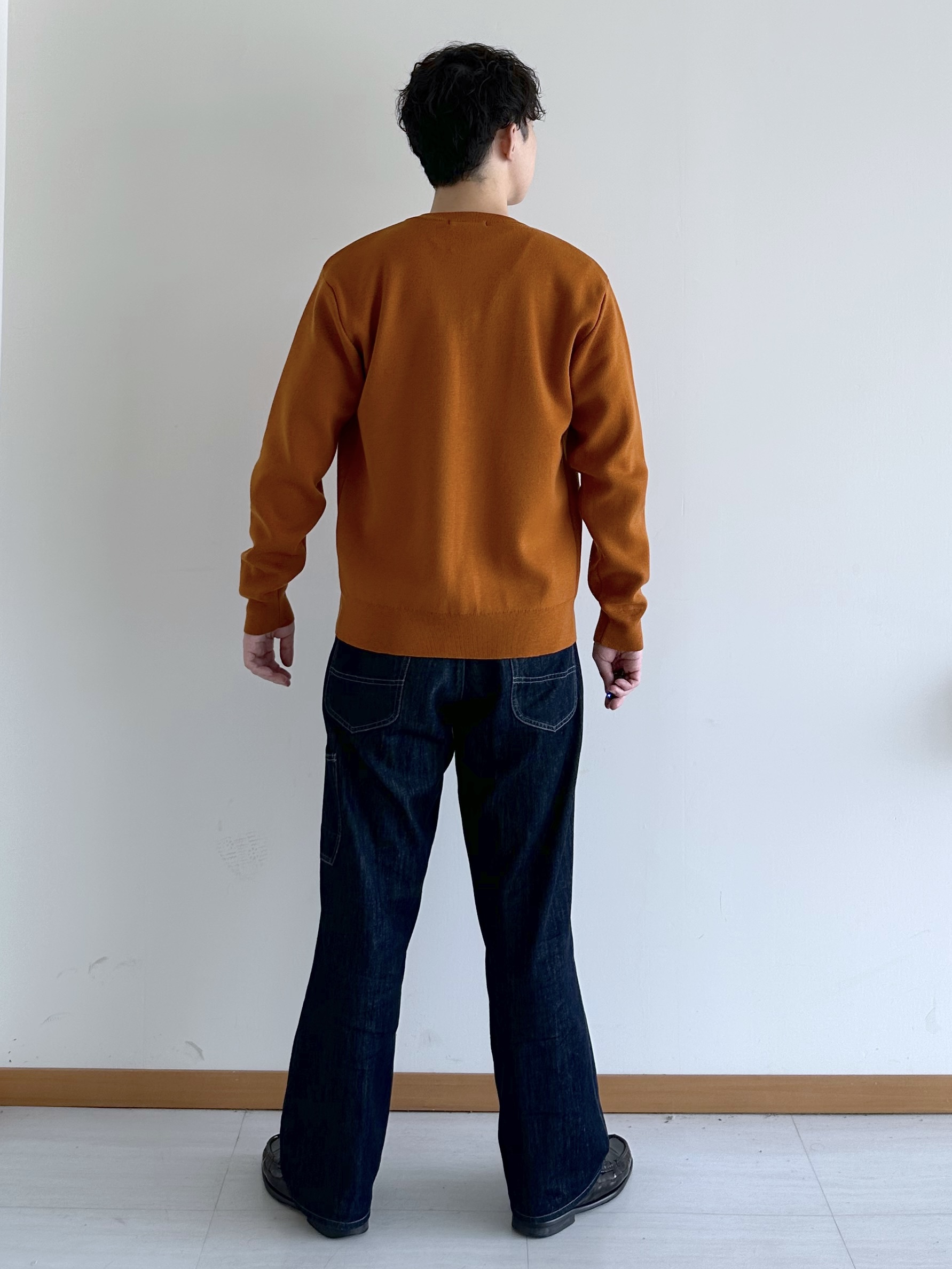 イッシーさんの「TAKEO KIKUCHI｜【BOWLER HAT LABEL】日本製クルーネックカーディガン」を使ったコーディネート