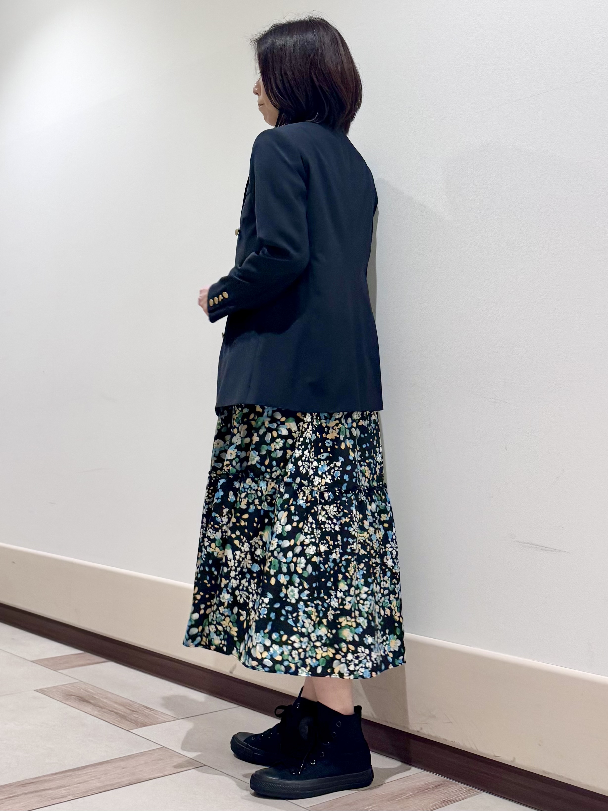kaeさんの「Reflect｜【通勤】ダブルブレザージャケット」を使ったコーディネート