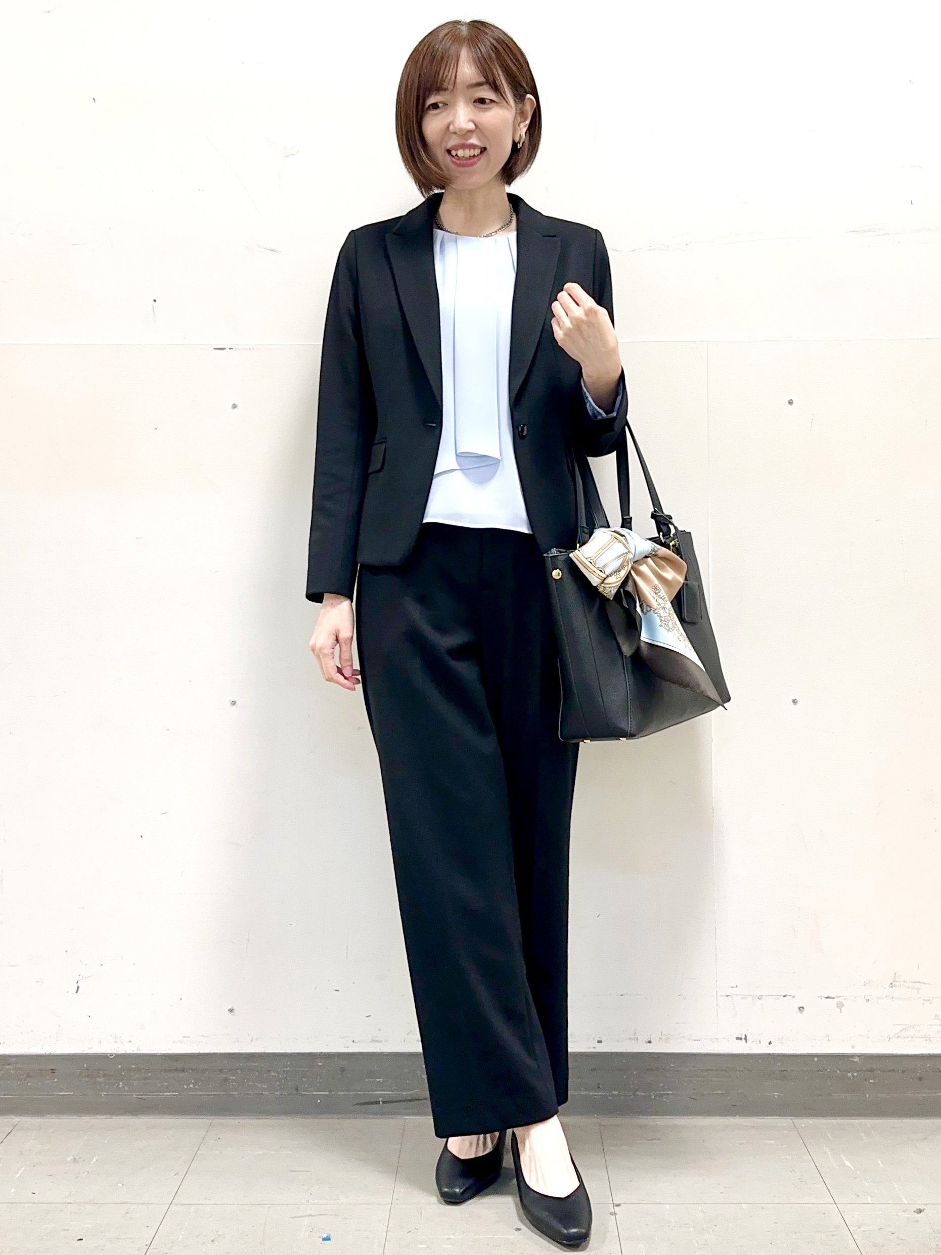 イト子さんの「Reflect｜【SS-4Lサイズ／セットアップ可】匠ジャケット／ベーシックテーラード」を使ったコーディネート