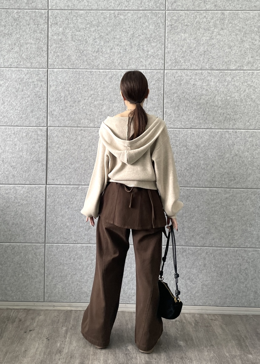 Renoさんの「INDIVI｜フーディニットカーディガン」を使ったコーディネート