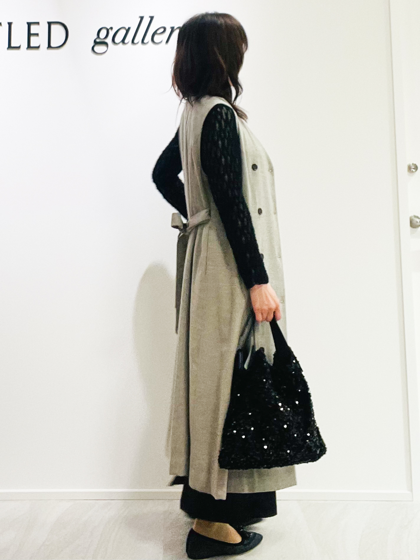 めいさんの「UNTITLED｜【羽織りのインナーに】レースプルオーバー」を使ったコーディネート