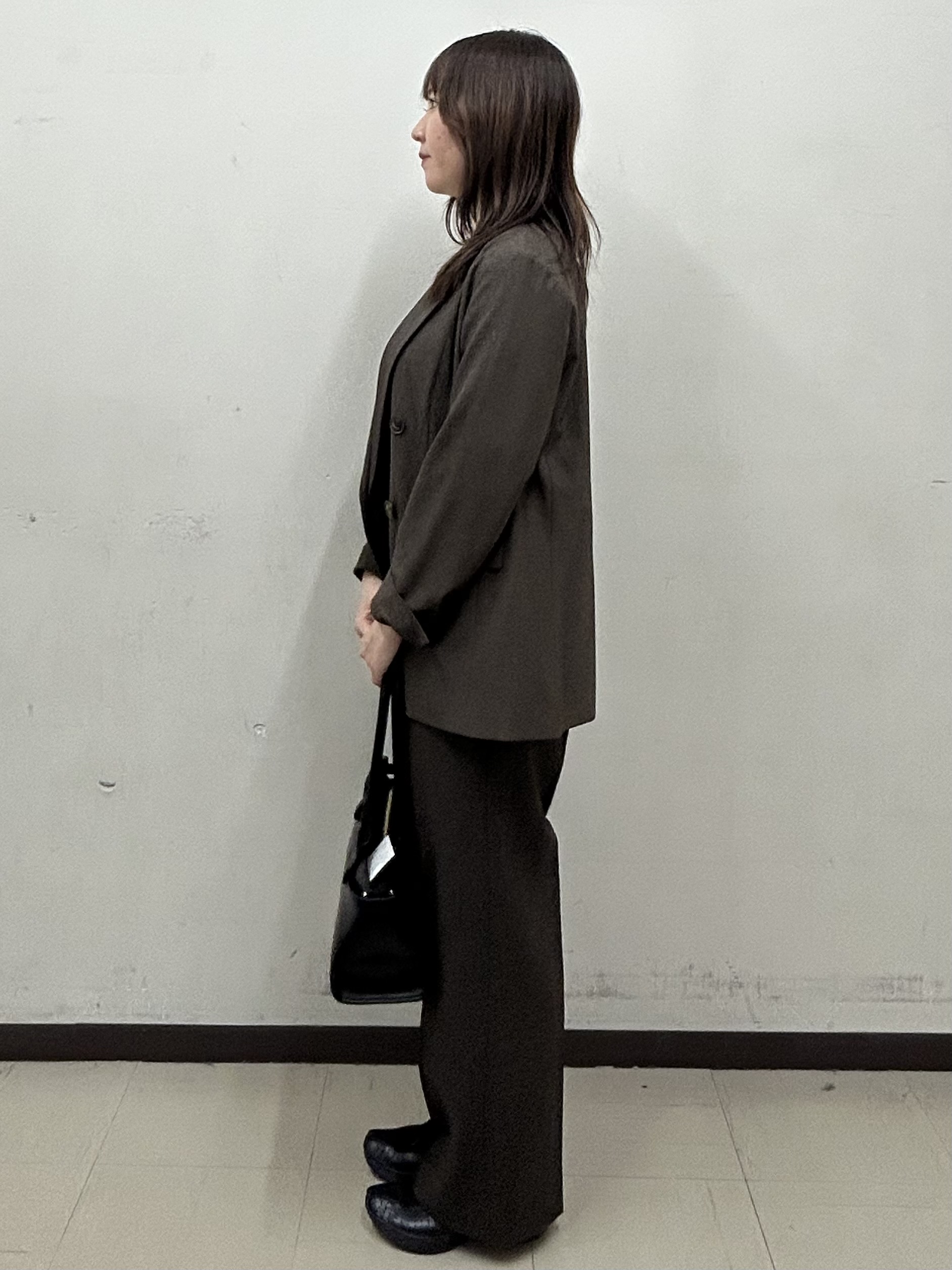noeさんの「INDIVI｜【洗濯機OK／ストレッチ◎】秋はじめのダブルジャケット」を使ったコーディネート