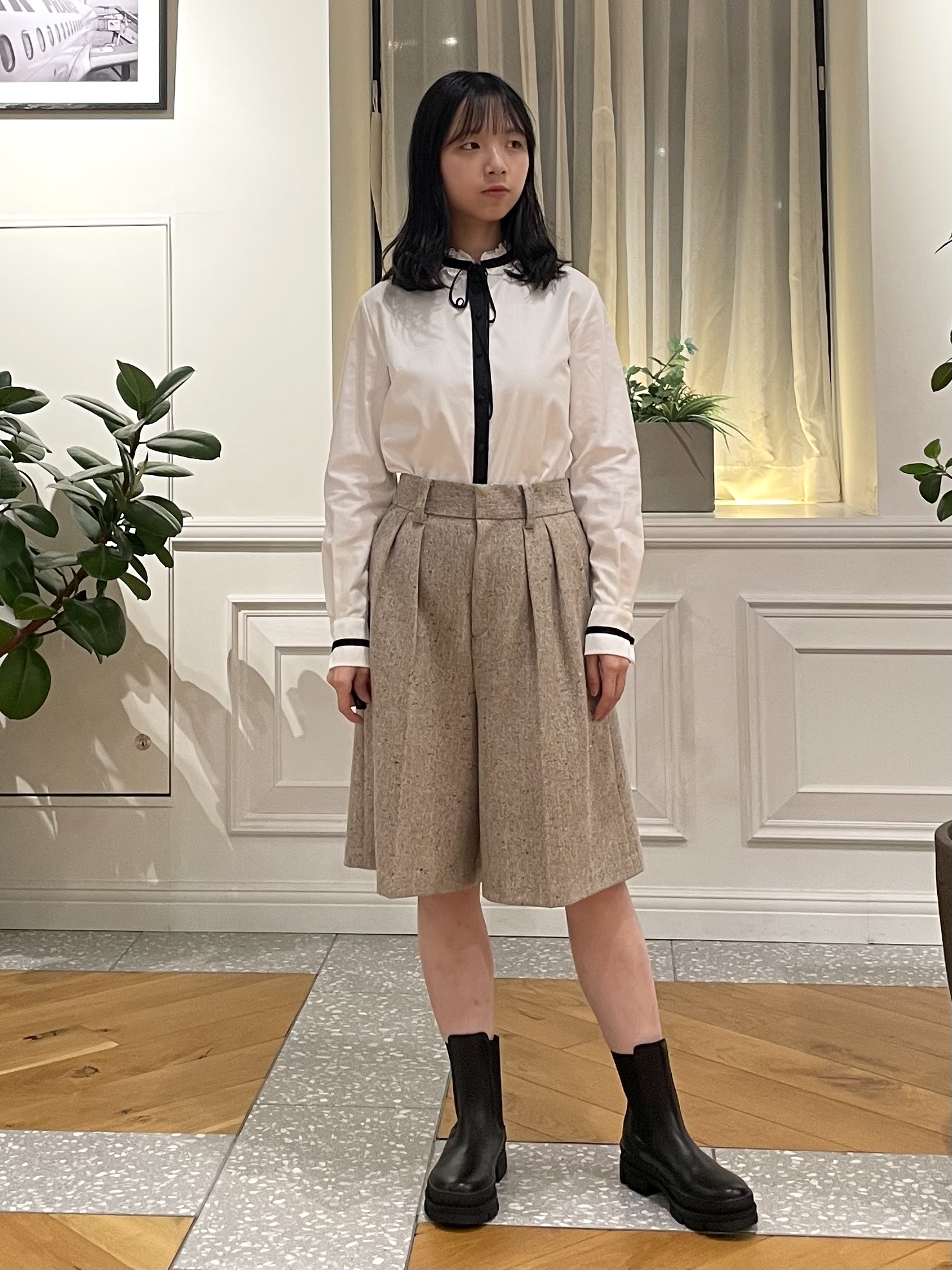 Lilyさんの「DRESSTERIOR｜【セットアップ可】ネップツイード ジャケット」を使ったコーディネート
