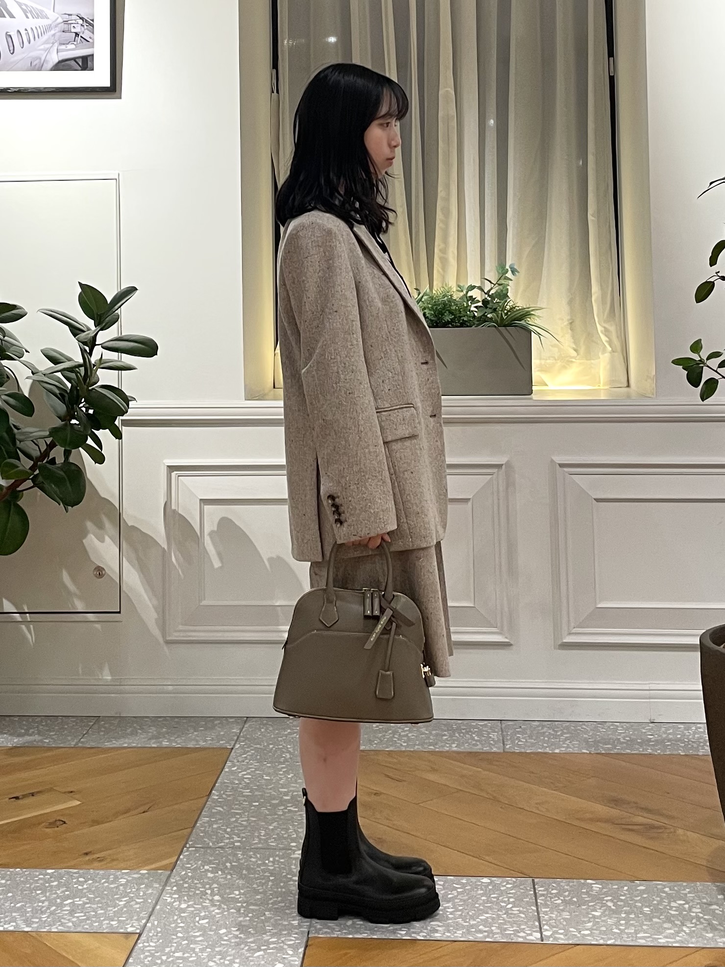 Lilyさんの「DRESSTERIOR｜【セットアップ可】ネップツイード ジャケット」を使ったコーディネート