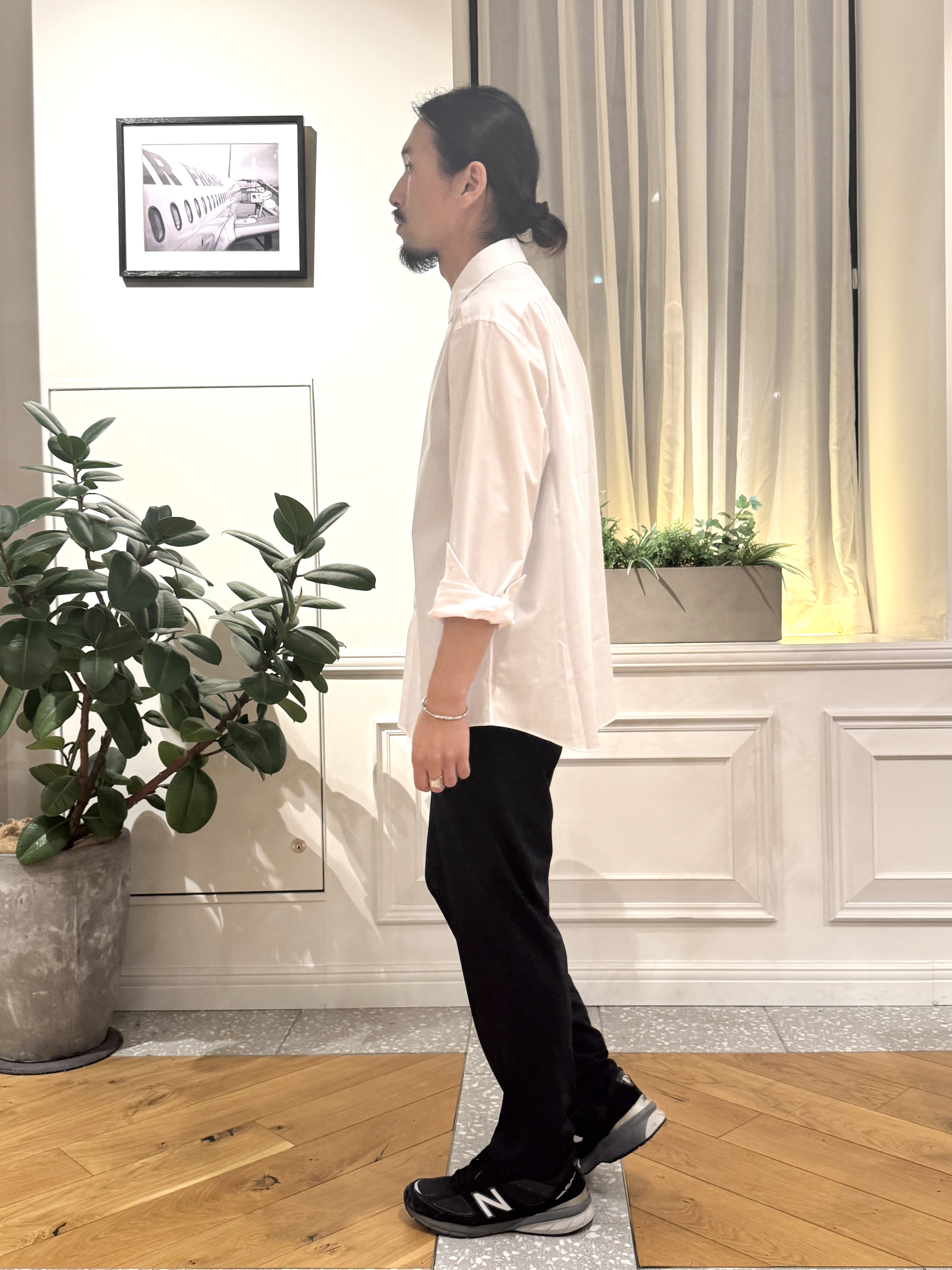 kawarataniさんの「DRESSTERIOR｜【干場義雅&times;MOVB&times;DRESSTERIOR】シドグラスシャツ」を使ったコーディネート