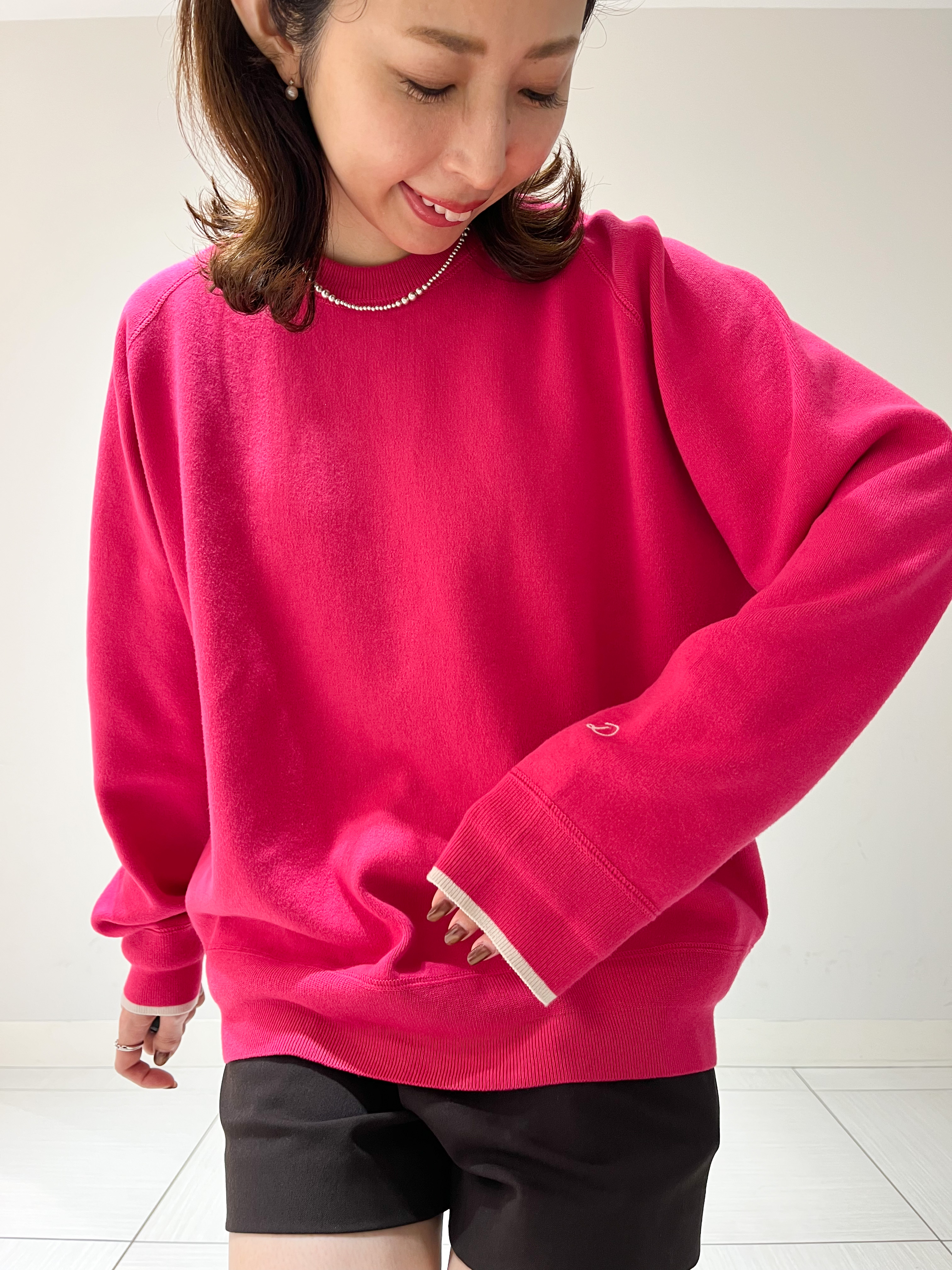 じゅんさんの「DRESSTERIOR｜【6色展開/ウォッシャブル】コットンカシミヤニット」を使ったコーディネート