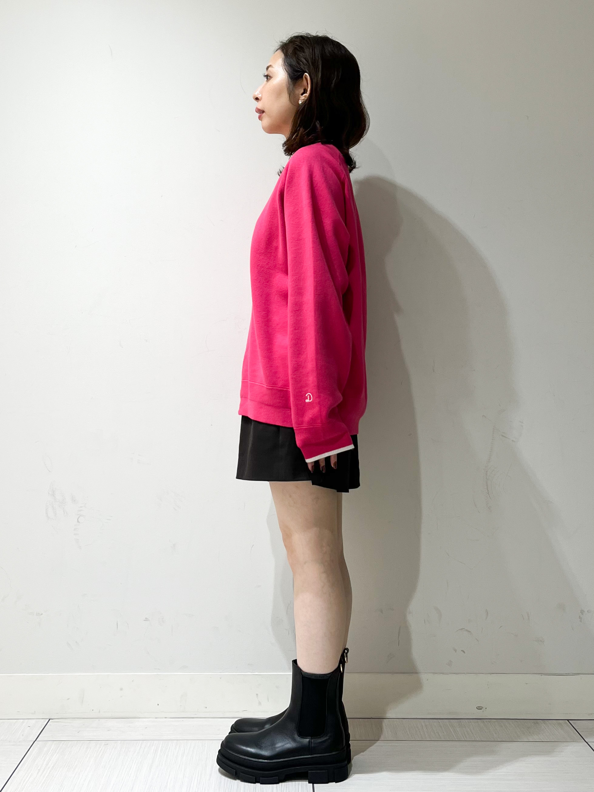 じゅんさんの「DRESSTERIOR｜【6色展開/ウォッシャブル】コットンカシミヤニット」を使ったコーディネート