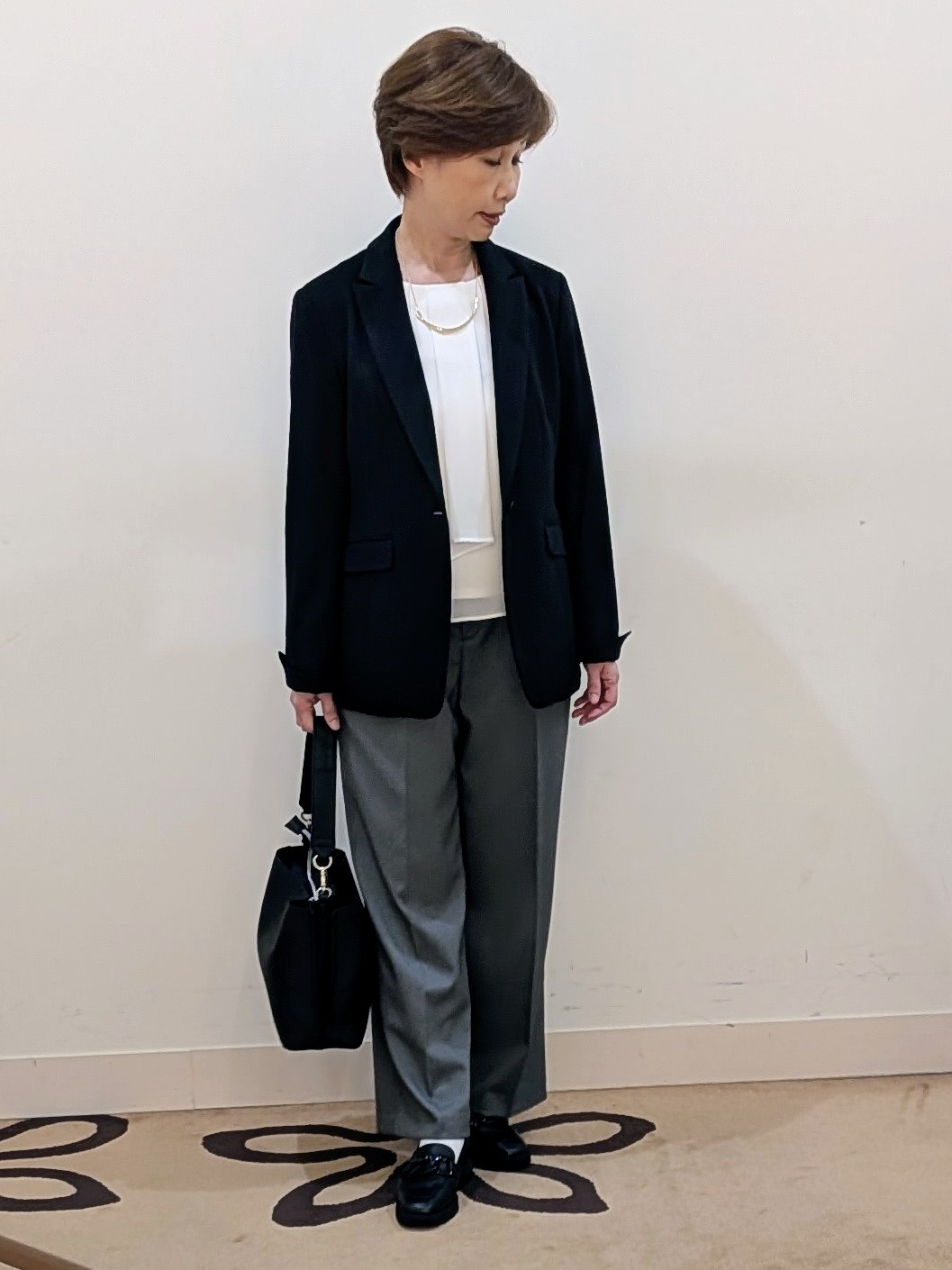 mamiさんの「Reflect｜【SS-4Lサイズ／セットアップ可】匠ジャケット／ロングテーラード」を使ったコーディネート