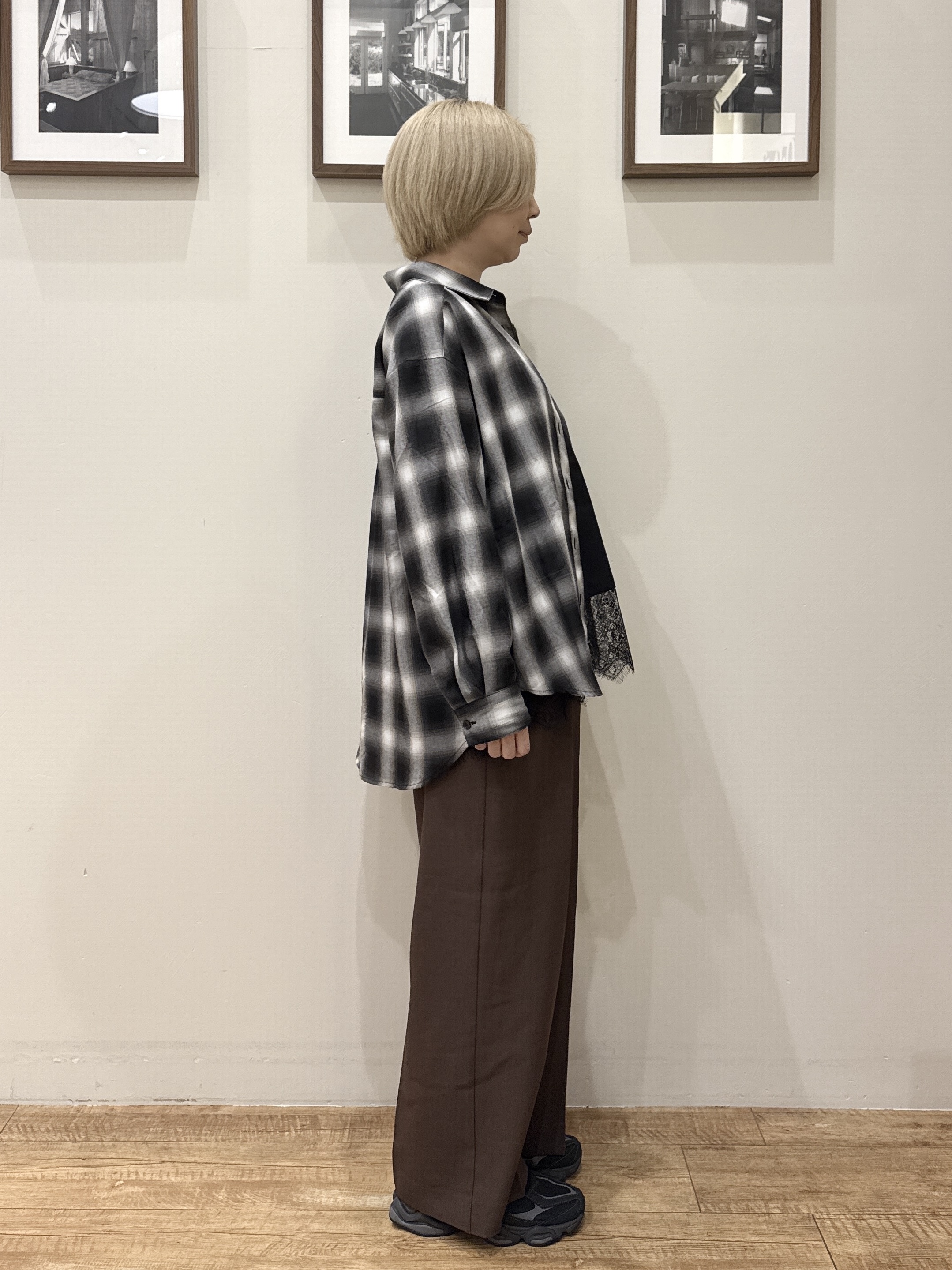 RA★SEさんの「SHOO･LA･RUE｜【洗濯後しわになりにくい/S-LL】気分で選ぶ 大人のデイリー使いに ベーシックシャツ」を使ったコーディネート