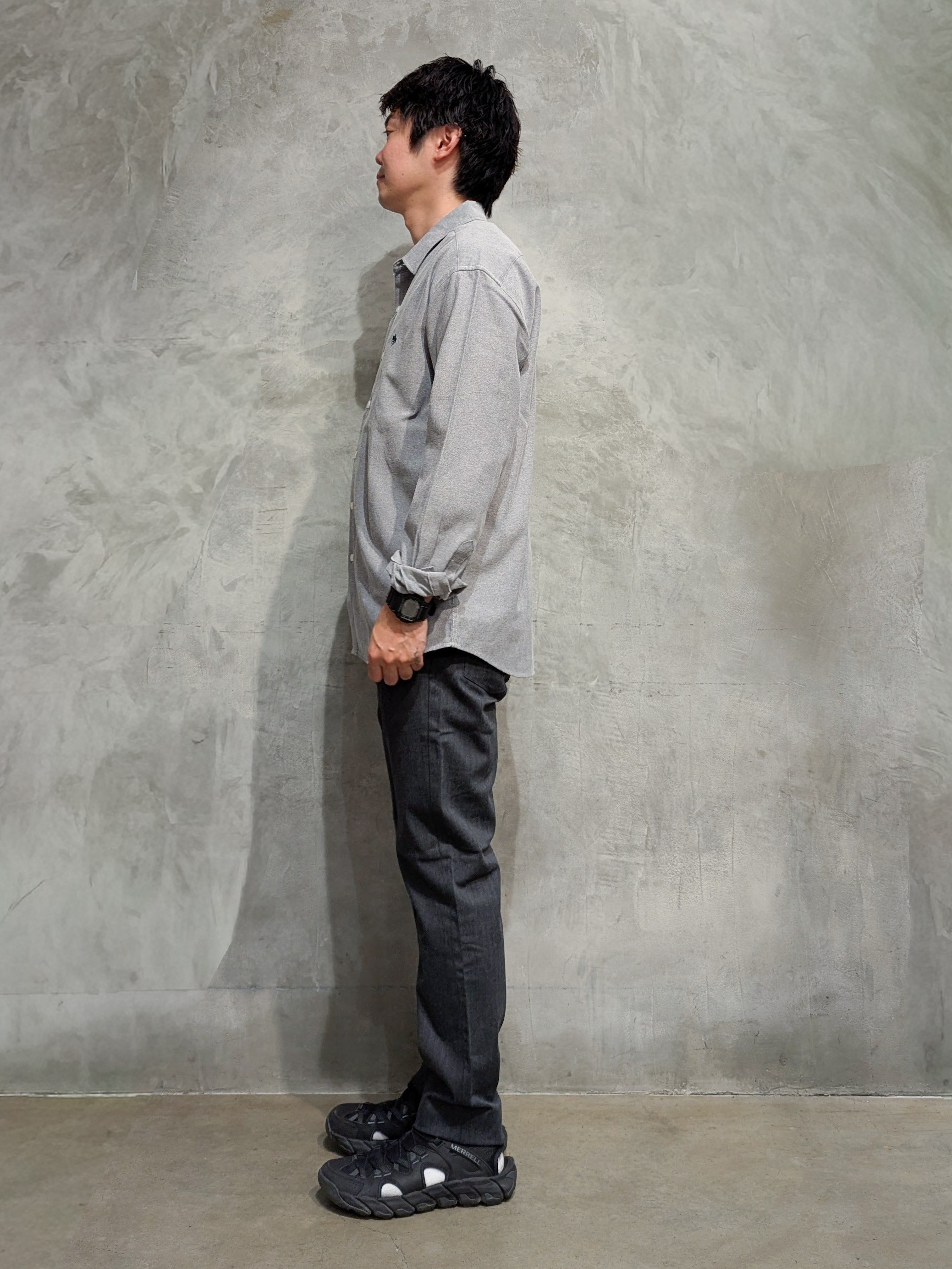 daiさんの「THE SHOP TK｜POLO BCS/アソート長袖シャツ」を使ったコーディネート