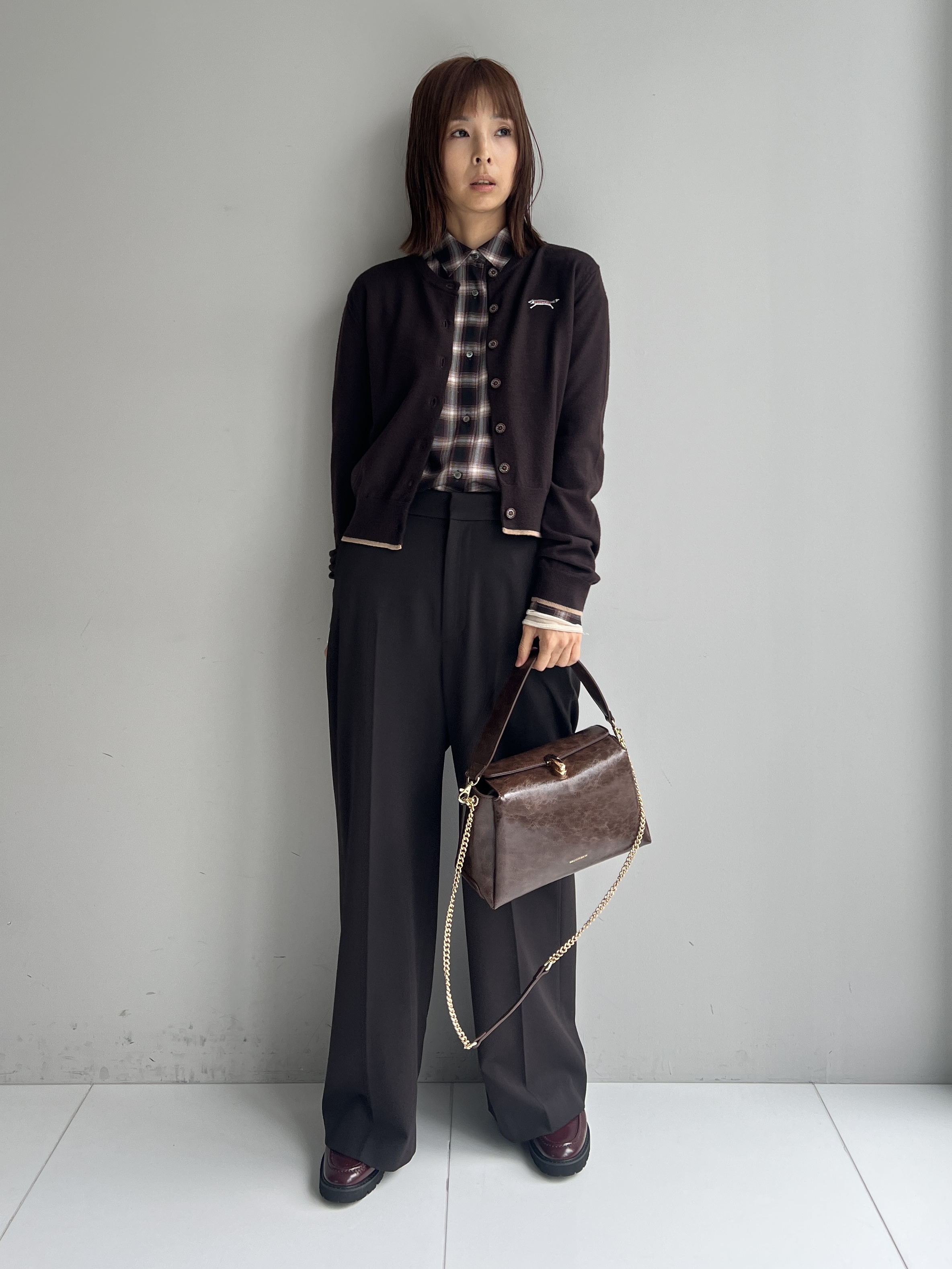 misaさんの「DRESSTERIOR｜【日本製/軽量/本革】ビットローファー」を使ったコーディネート