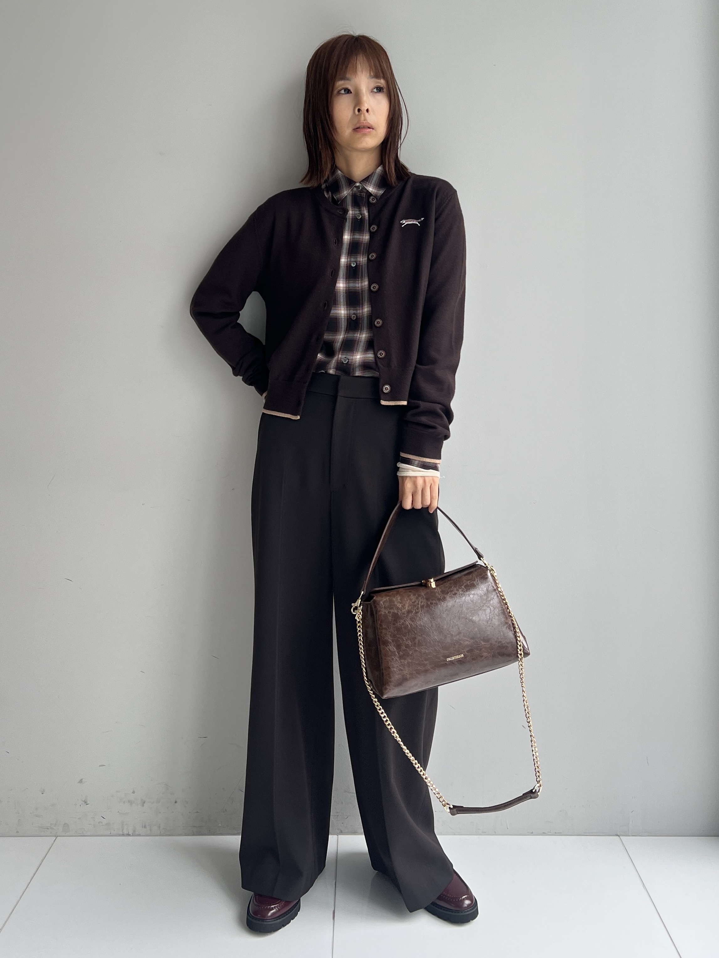 misaさんの「DRESSTERIOR｜【日本製/軽量/本革】ビットローファー」を使ったコーディネート