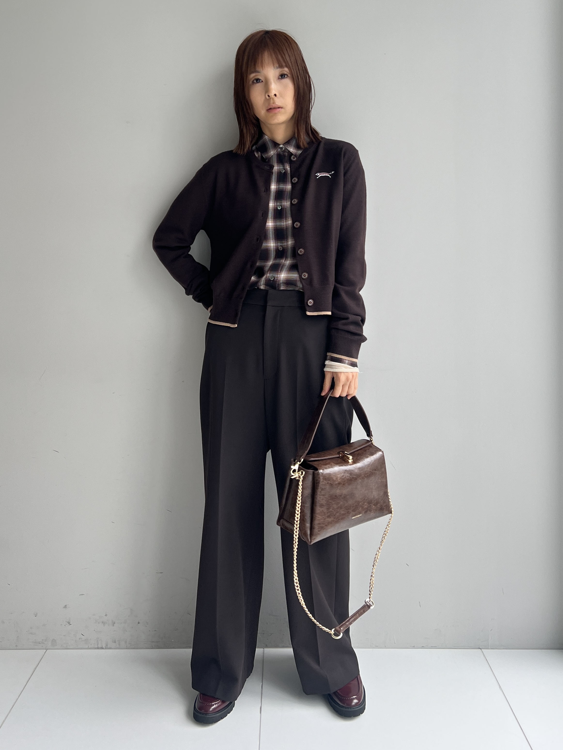 misaさんの「DRESSTERIOR｜【日本製/軽量/本革】ビットローファー」を使ったコーディネート