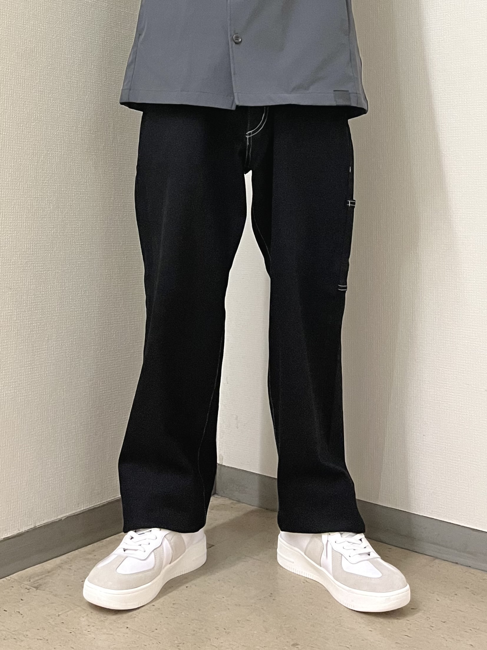 URAさんの「TAKEO KIKUCHI｜3Dナイロンストレッチ　スタンドカラーブルゾン」を使ったコーディネート