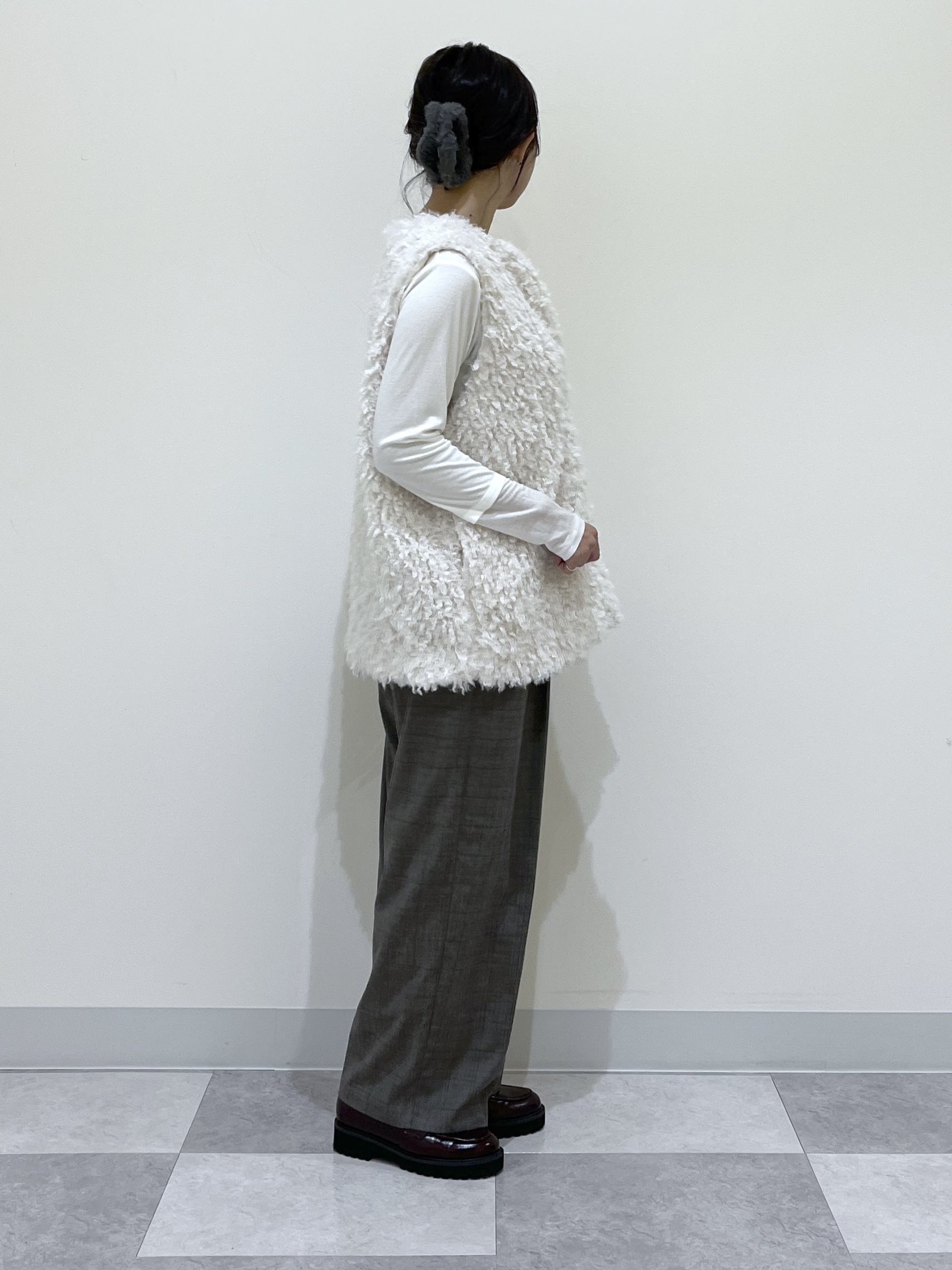 canaさんの「Dessin｜フェイクファージレ」を使ったコーディネート