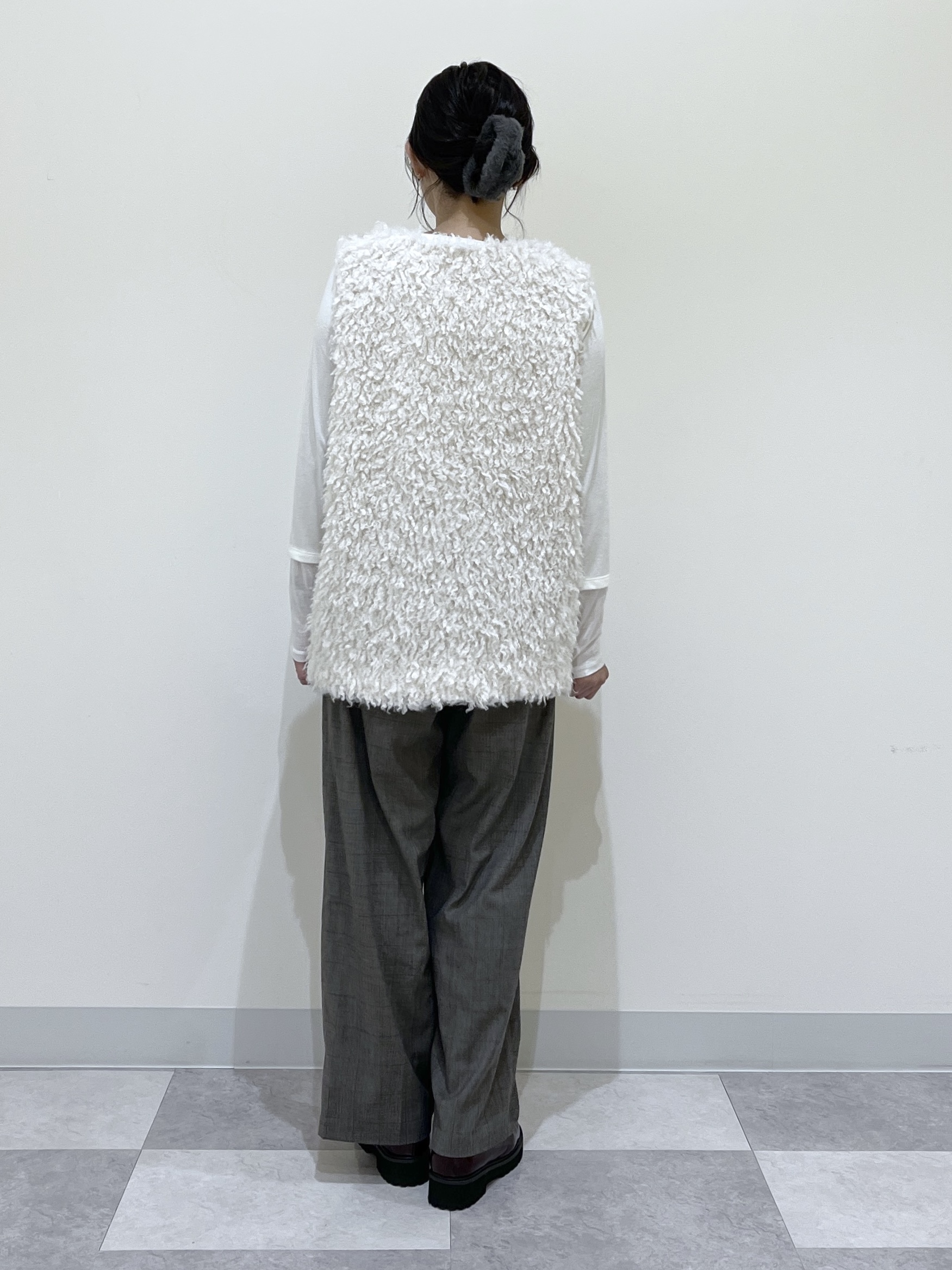canaさんの「Dessin｜フェイクファージレ」を使ったコーディネート