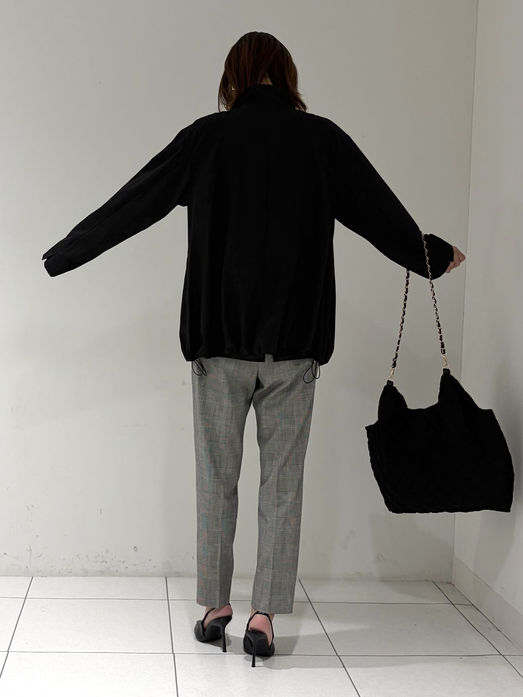 shioriさんの「INDIVI｜【撥水／UVケア】スタンドカラーブルゾン」を使ったコーディネート