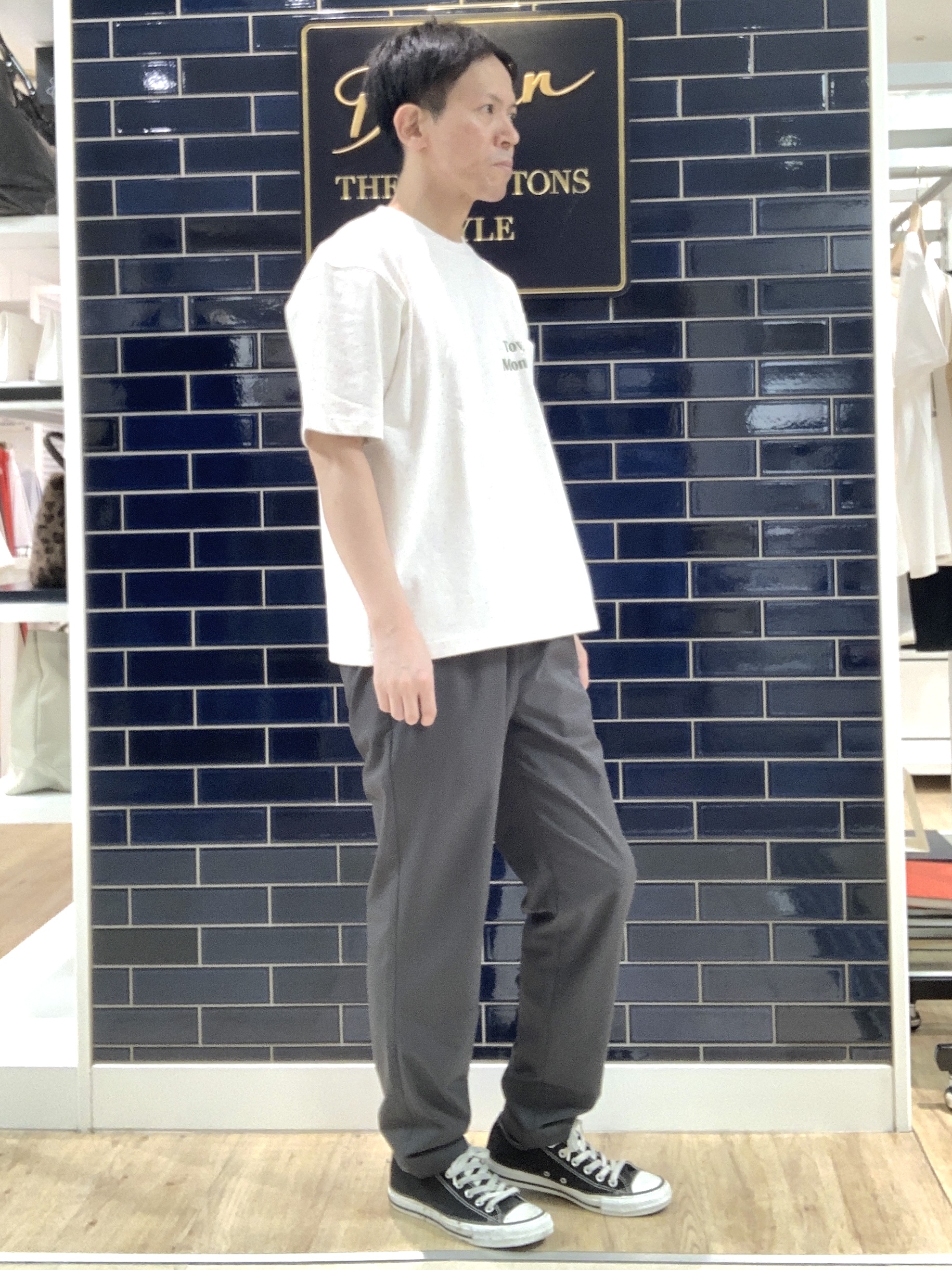 Takaさんの「Dessin｜カラーネップ ポケットTシャツ」を使ったコーディネート